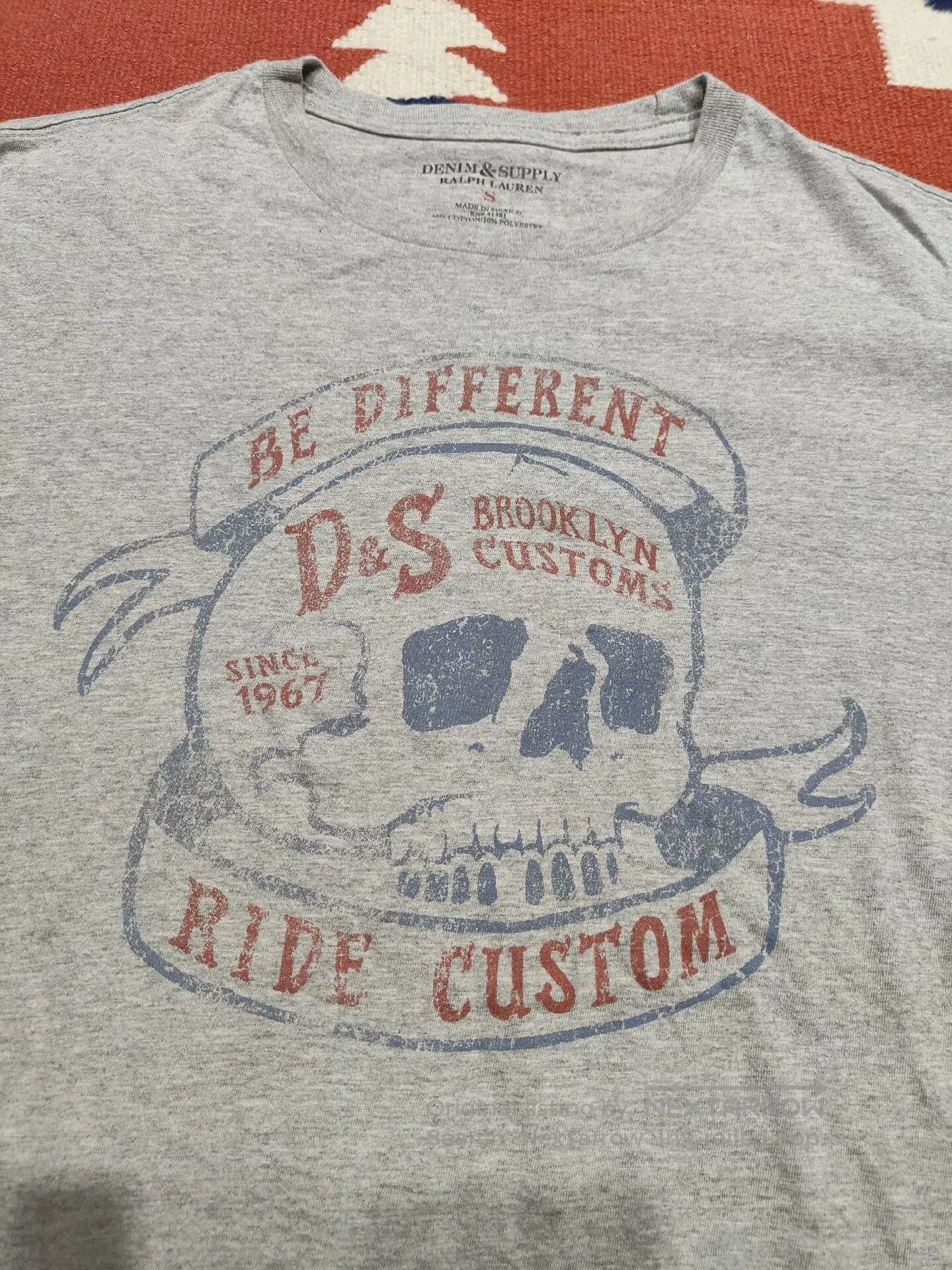 RRL Ralph Lauren RL RRL Polo Ralph Lauren Skull T. Size US S / EU 44-46 / 1 - 2 Thumbnail