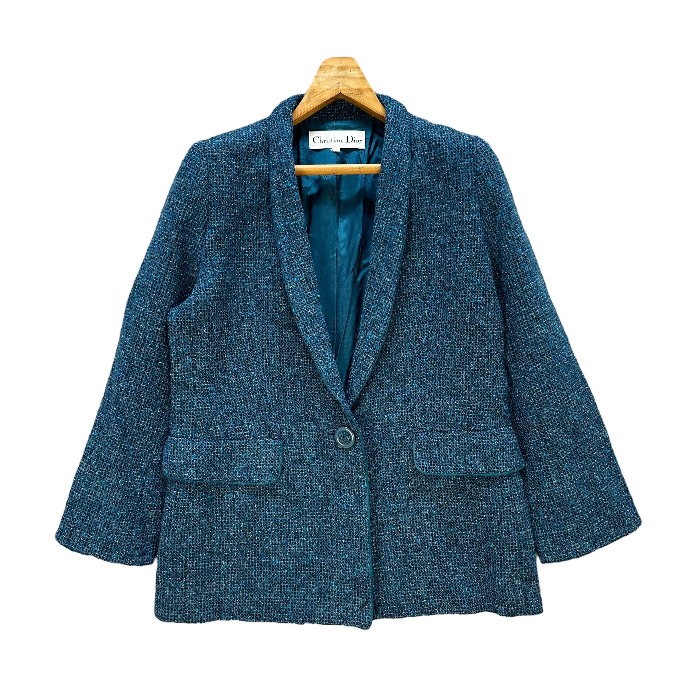 Christian Dior Monsieur × Vintage Vintage 80s Christian Dior Wool
