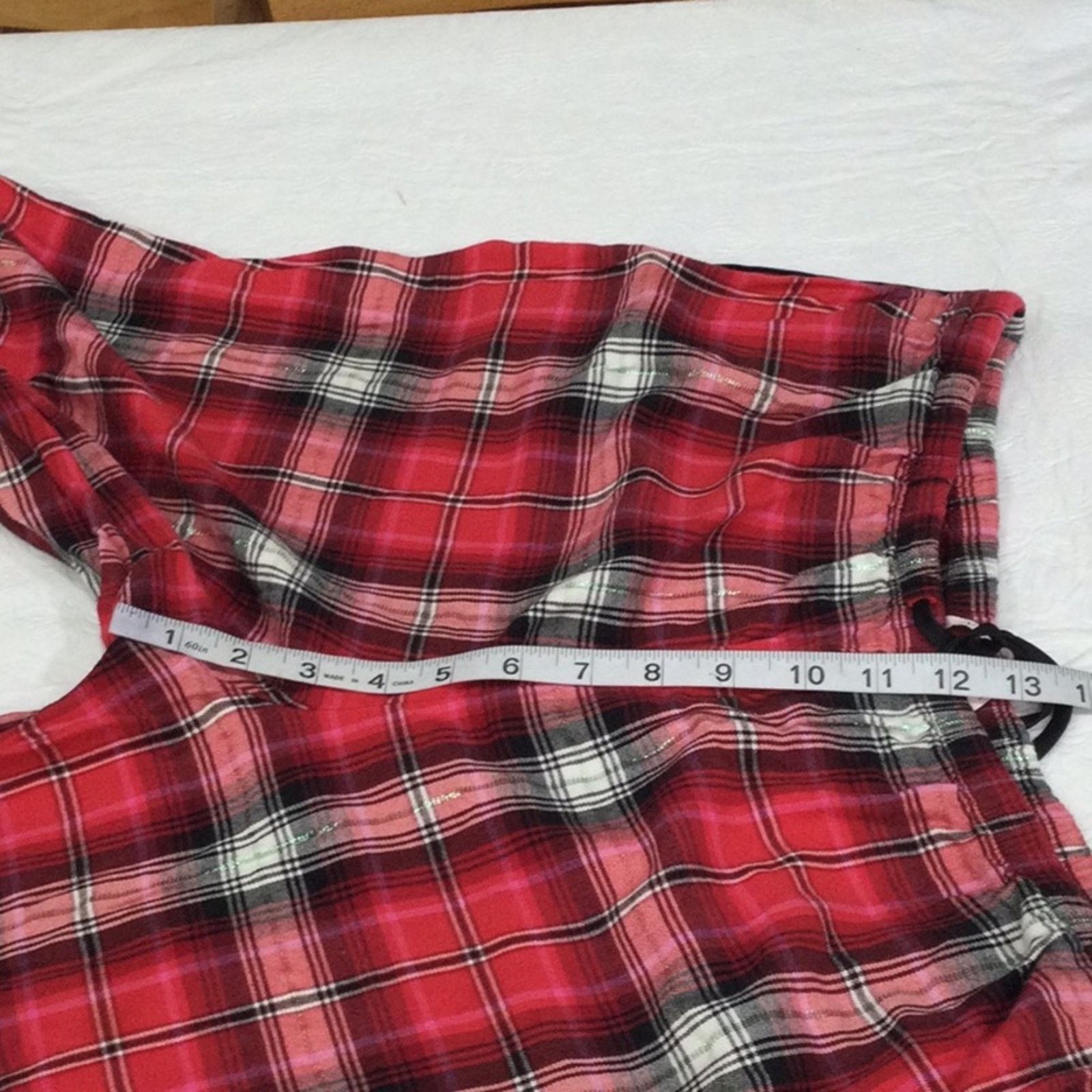Victoria's Secret Victoria's Secret Plaid Elastic Waist Pocket Pajama Pant L Size 32" / US 10 / IT 46 - 16 Thumbnail