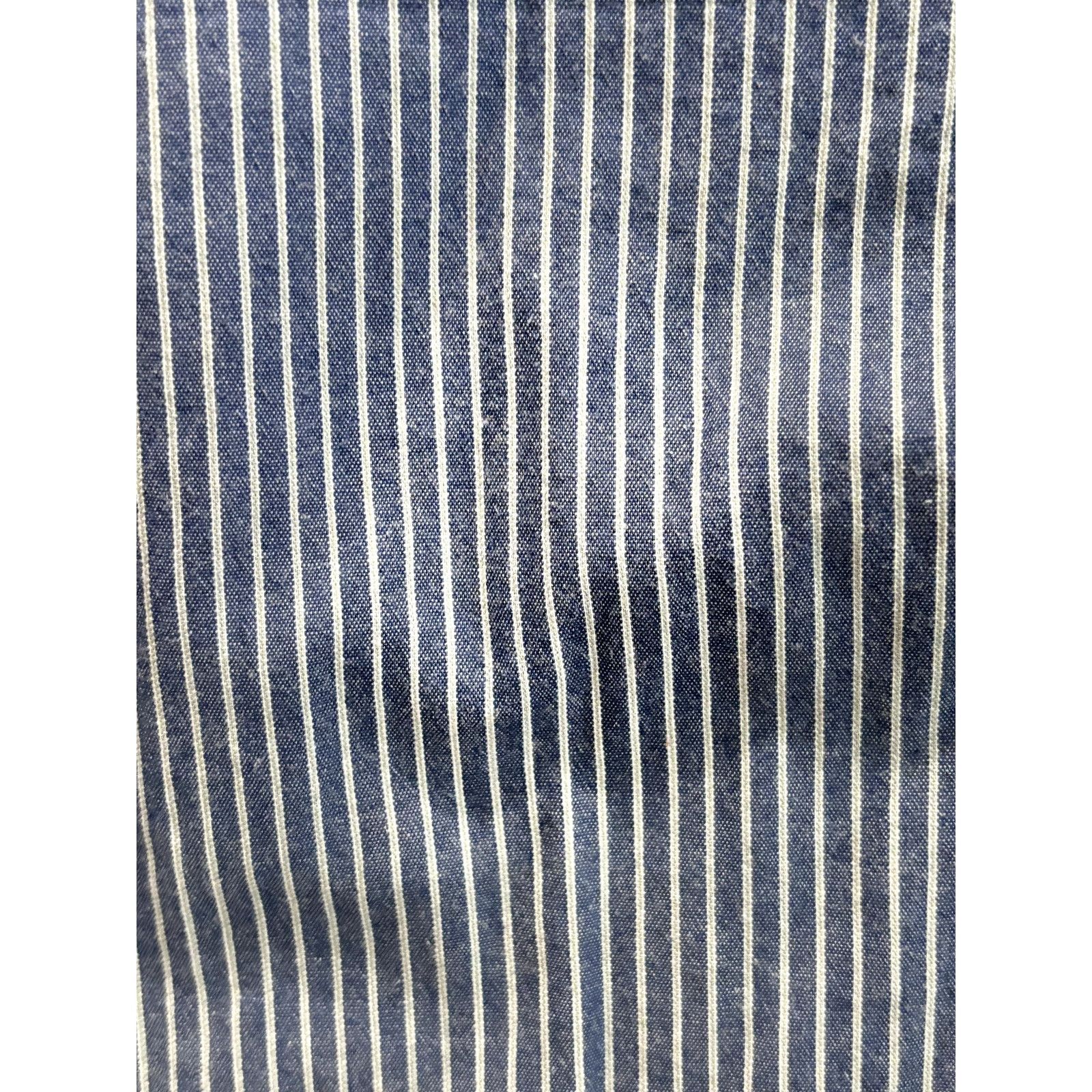 J.Crew J. CREW Pin Striped Bell Quarter Sleeve Cotton Shift Dress Size XS / US 0-2 / IT 36-38 - 5 Thumbnail