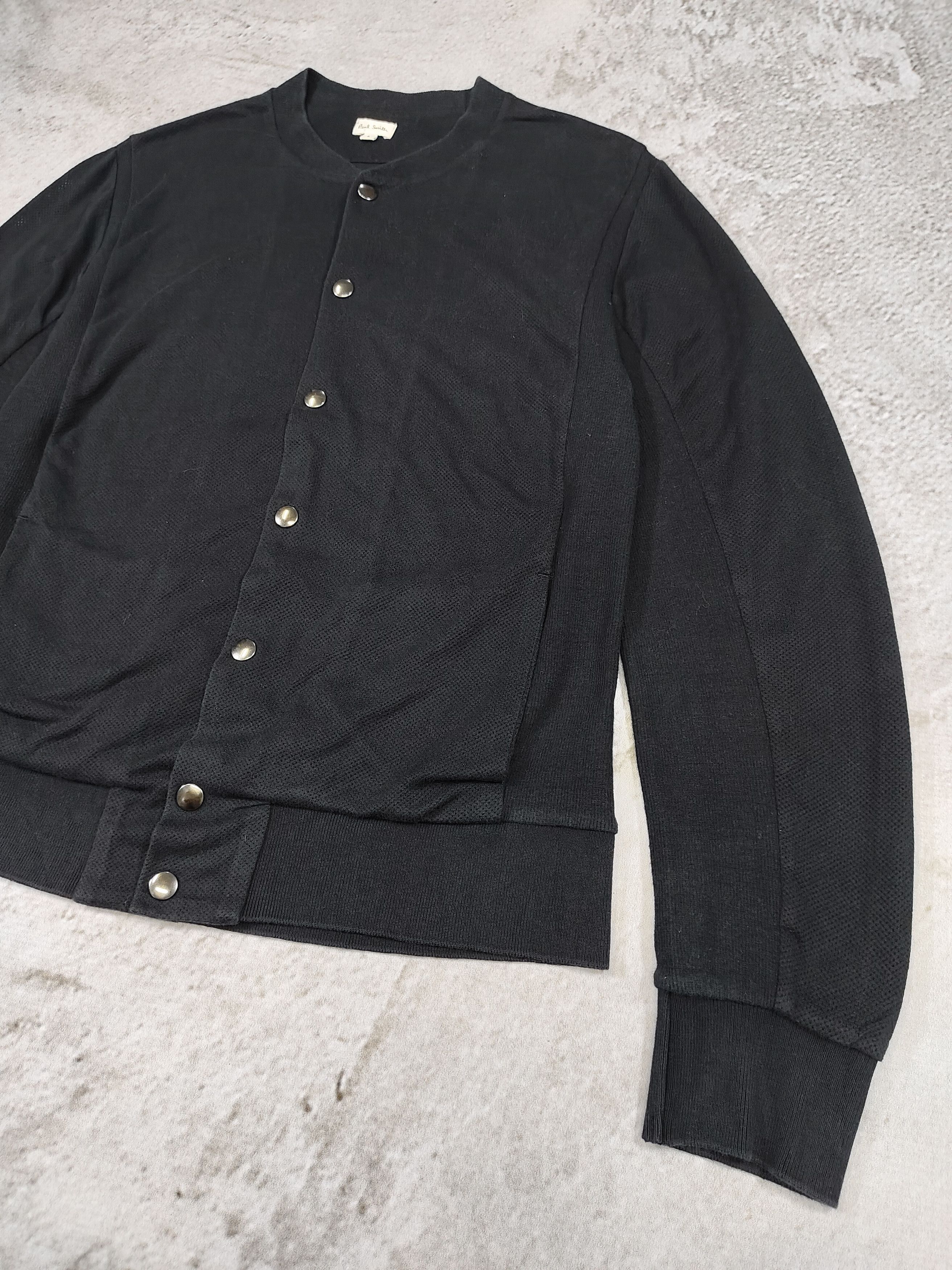 Paul Smith Paul Smith 💥 Minimalist Snap Button Textured Bomber Size US L / EU 52-54 / 3 - 2 Thumbnail