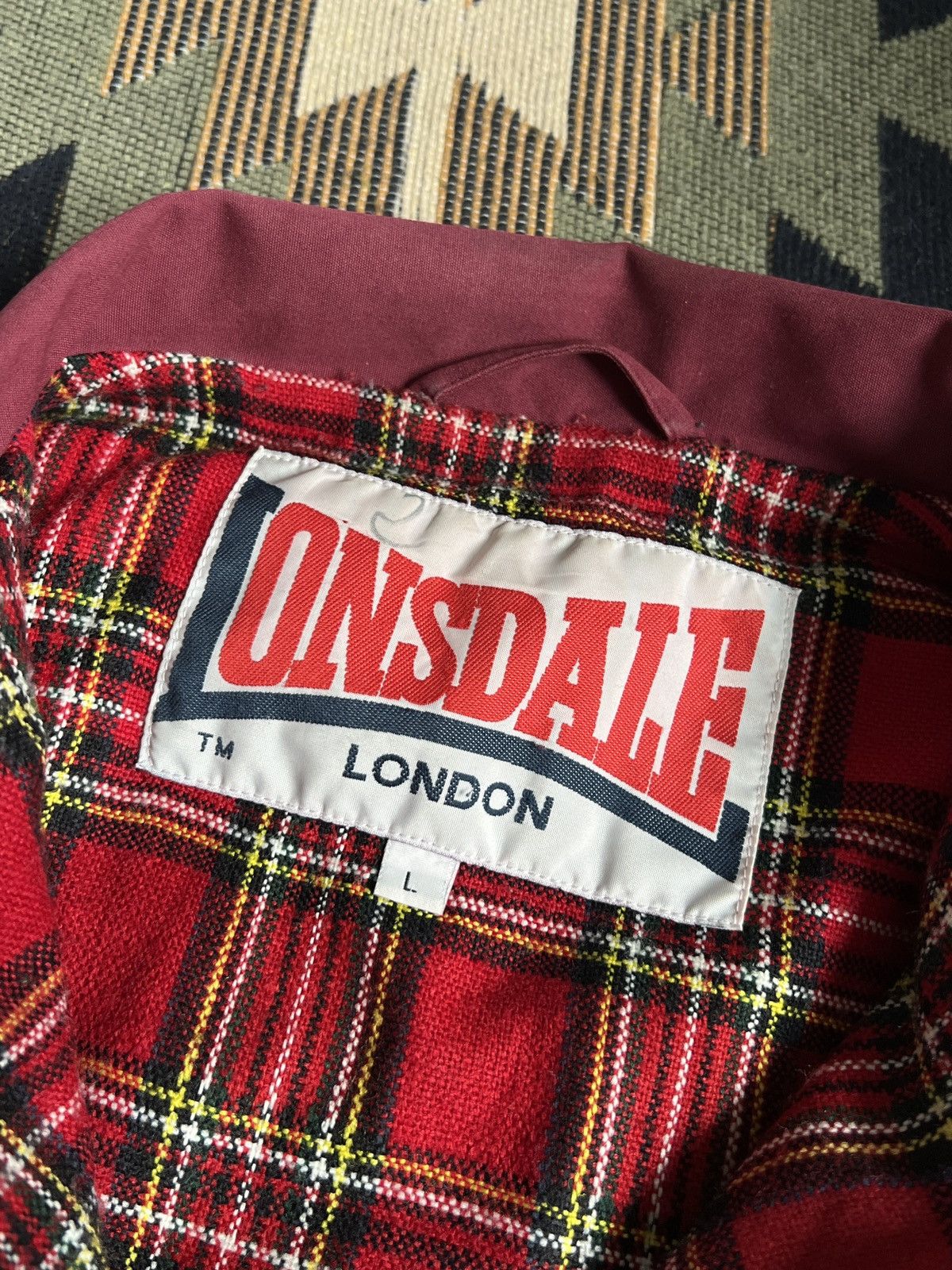 Lonsdale Vintage Lonsdale London Casual Bomber Jacket Size US L / EU 52-54 / 3 - 7 Thumbnail