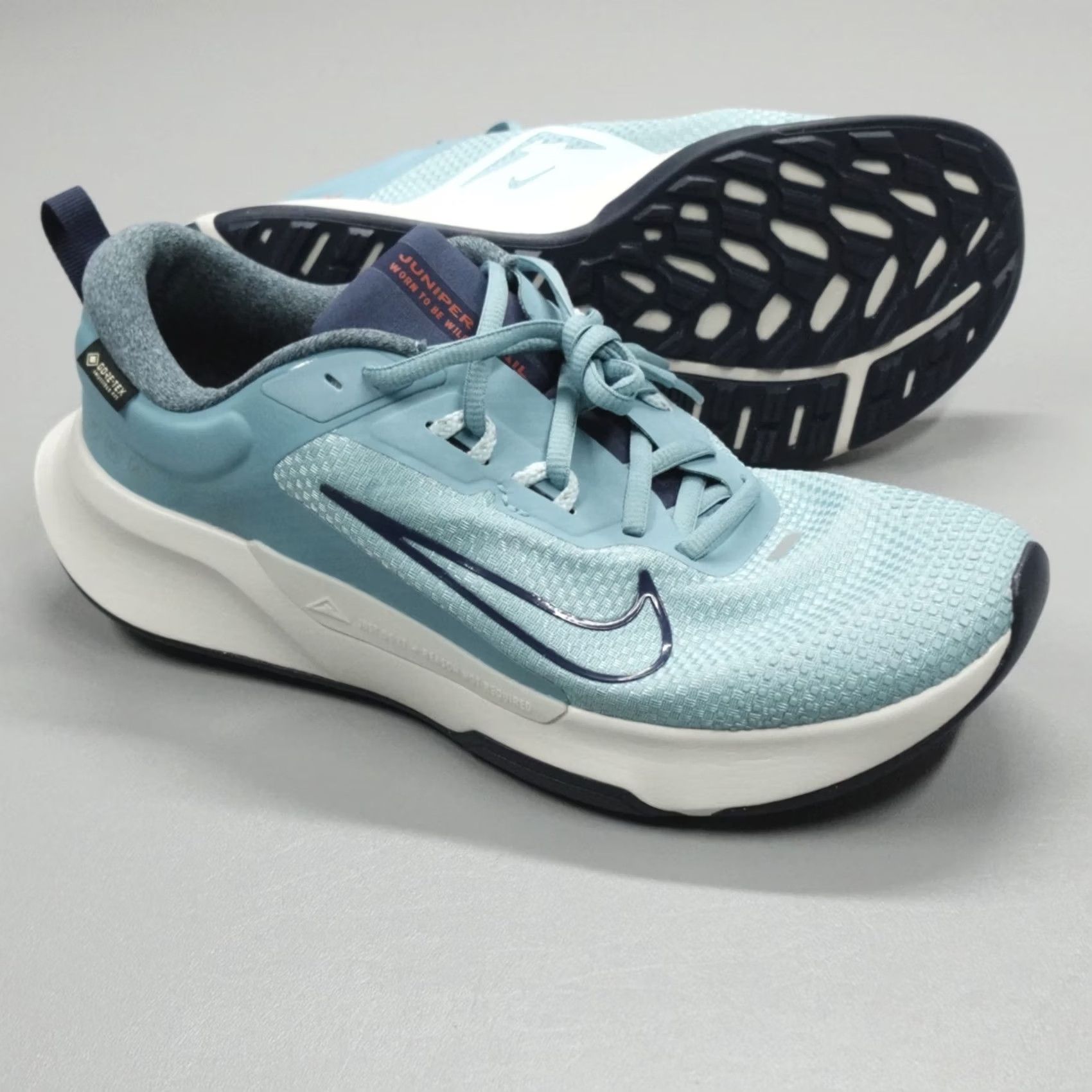 Nike Nike Juniper Trail 2 GTX GORE-TEX Sneaker Men 9.5 Denim Turquoise HM9734 402 Size US 10 / EU 43 - 2 Thumbnail