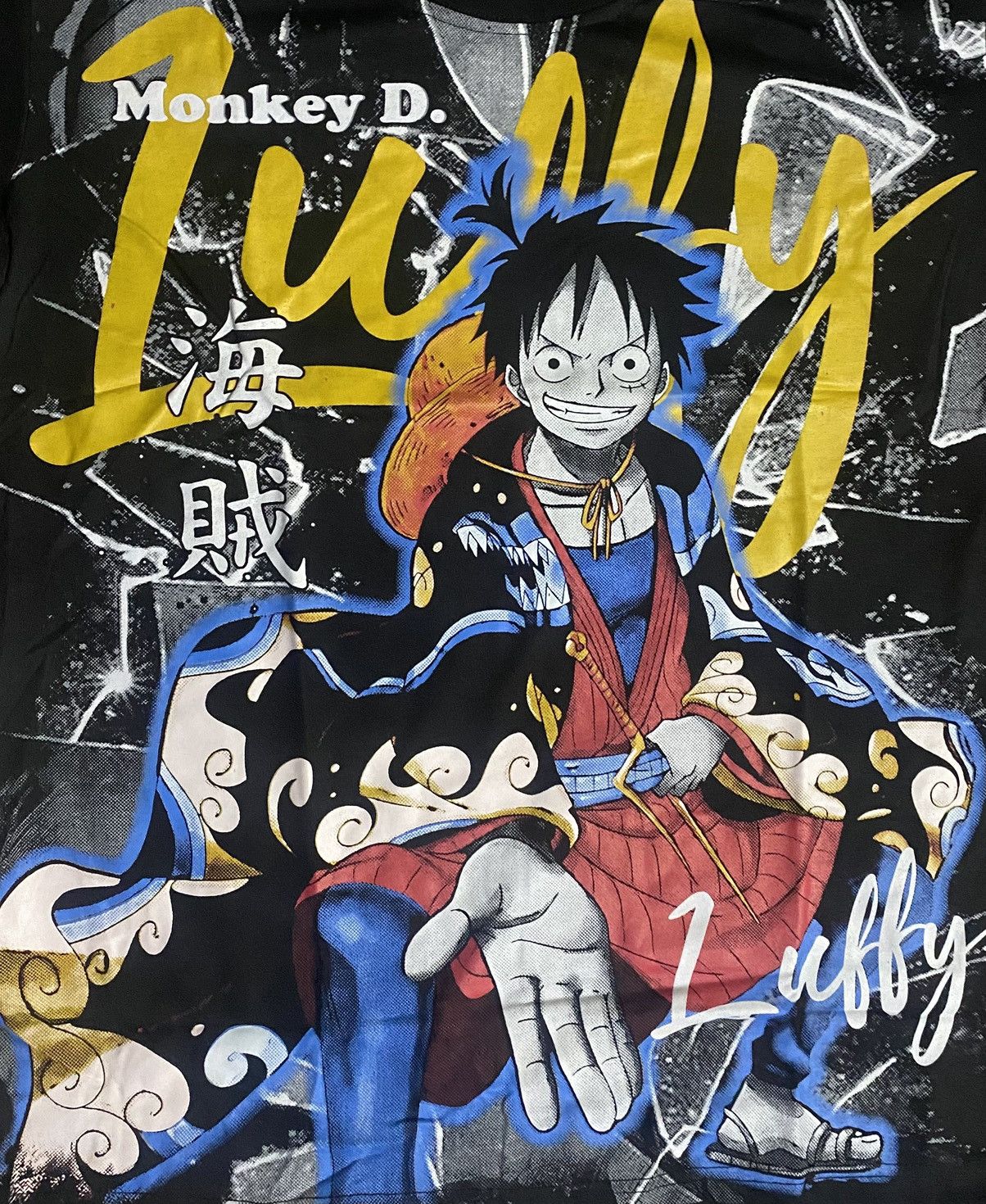 One Piece one piece x wano x samurai x luffy x bin sake x ovp x party Size US L / EU 52-54 / 3 - 3 Thumbnail