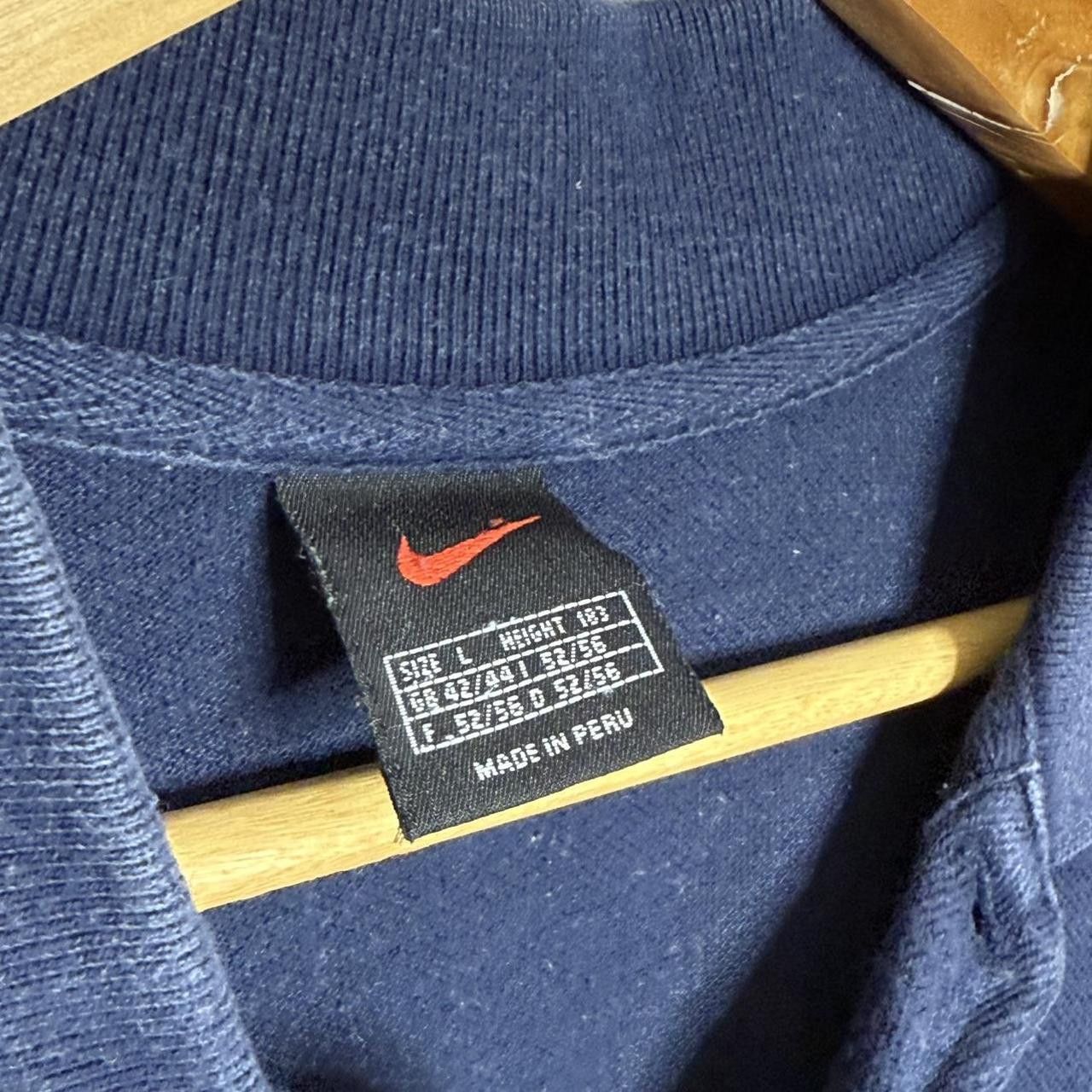 Nike Nike Vintage 90s Polo Shirt Embroidered Swoosh T shirt Size US XL / EU 56 / 4 - 3 Thumbnail