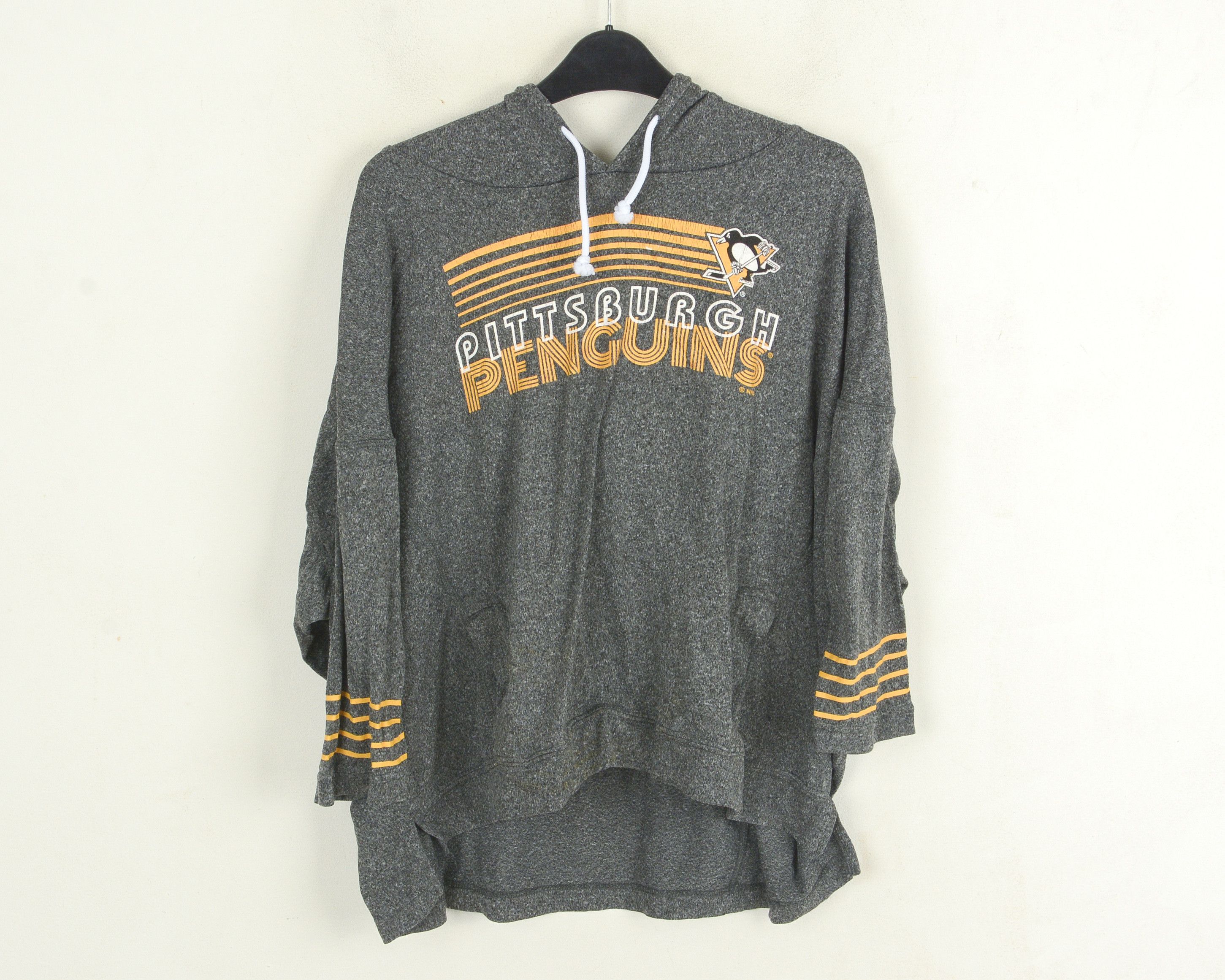 NHL Pittsburgh Penguins Womens L Hoodie Jumper Pullover Size L / US 10 / IT 46 - 1 Thumbnail
