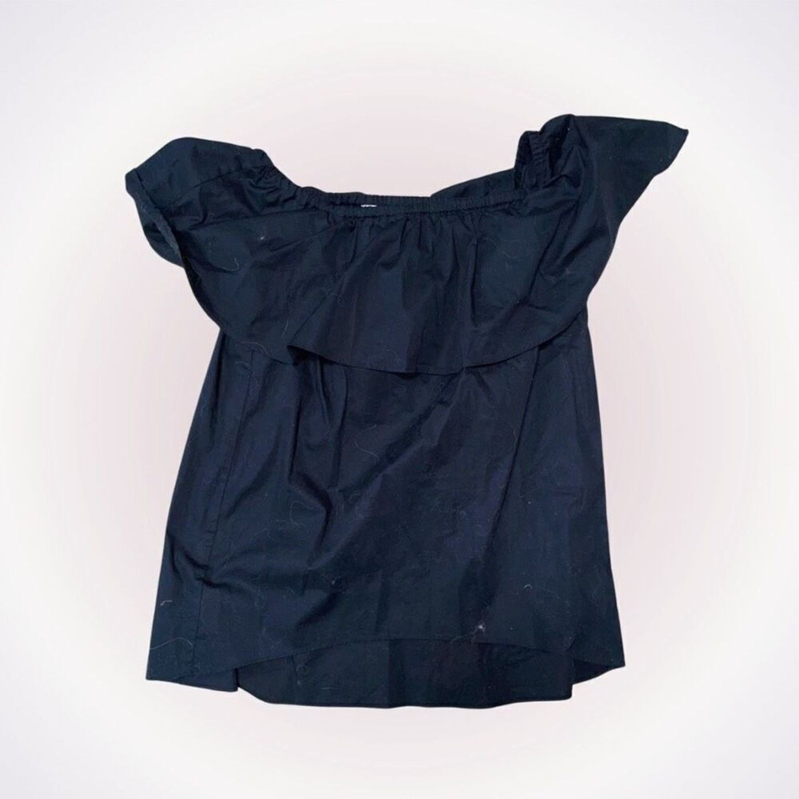 Michael Kors MICHAEL KORS off shoulder black sleeveless top | Sz S Size S / US 4 / IT 40 - 1 Thumbnail