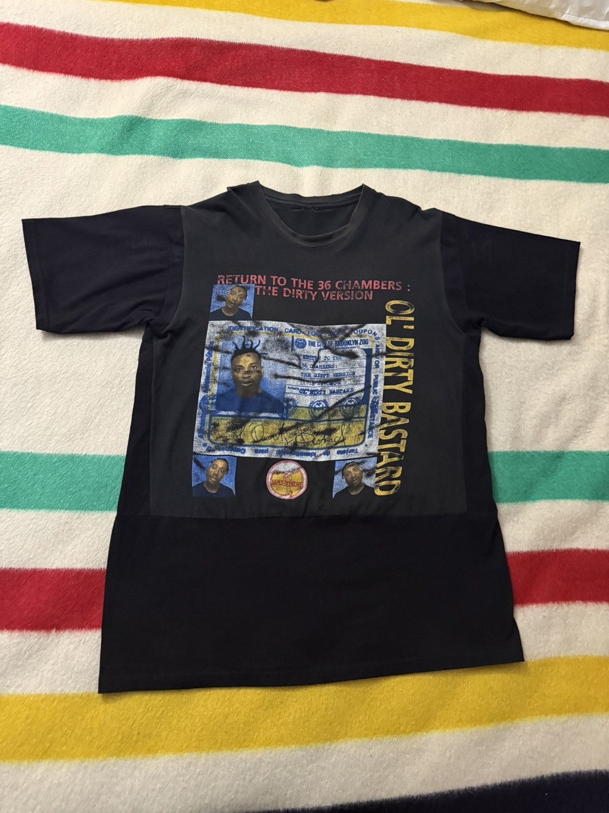 Rap Tees × Vintage × Wu-Tang Clan Vintage 00's OL' DIRTY BASTARD