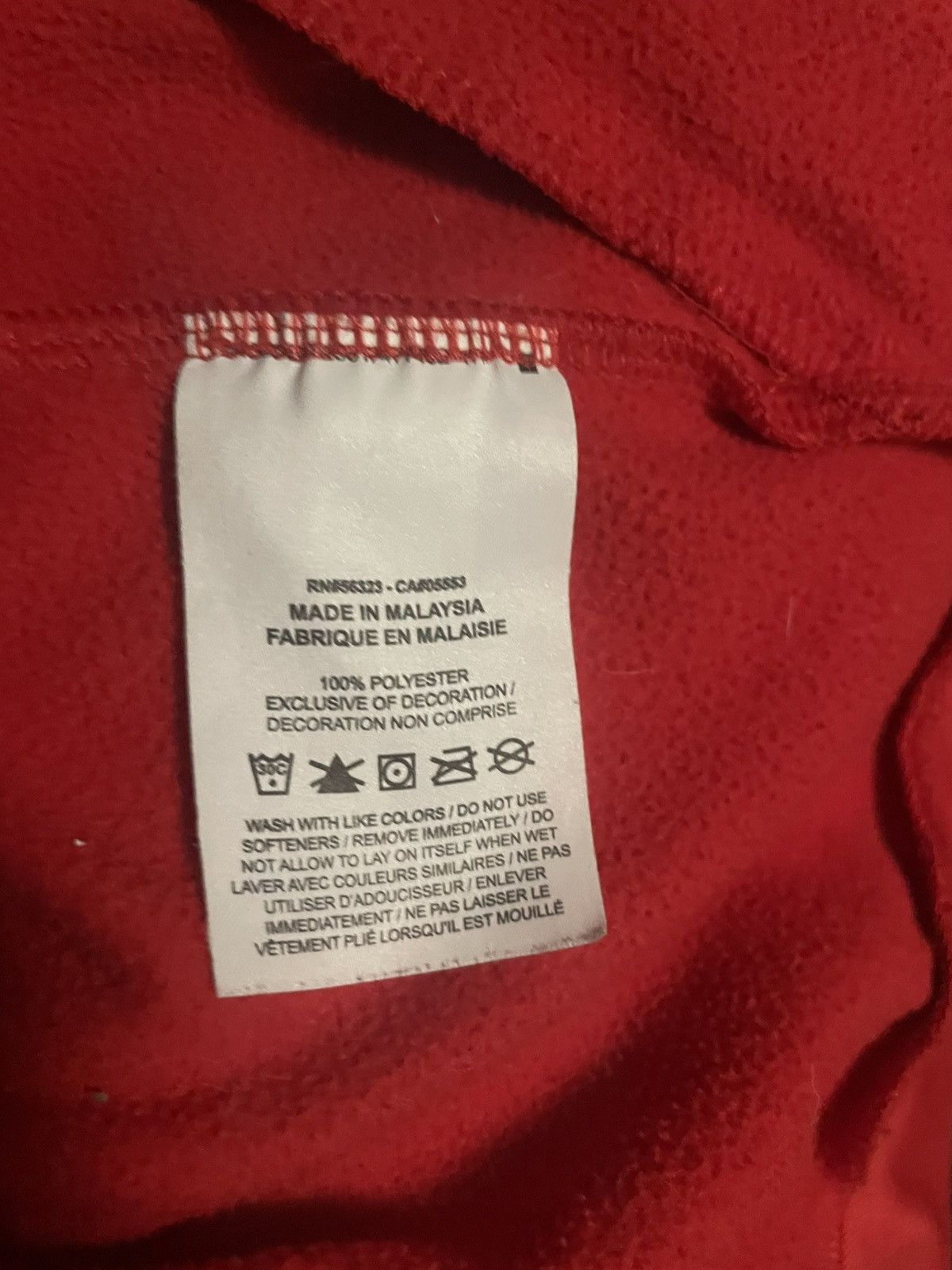 Nike Nike dry-fit red and black hoodie #sportswear Size US M / EU 48-50 / 2 - 4 Thumbnail