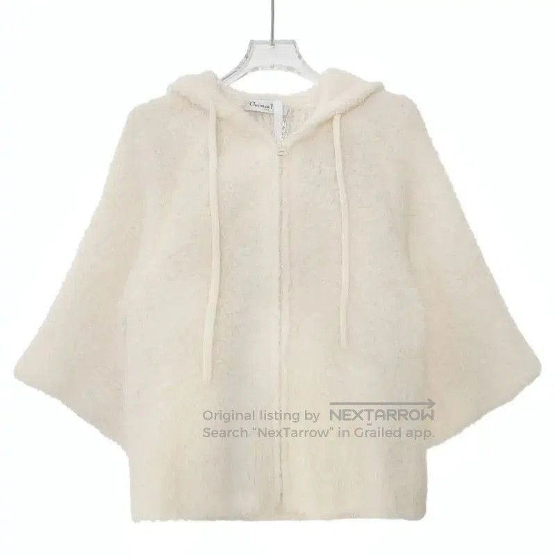 Dior Dior Wool Blend Women's Cardigan in White . Size M / US 6-8 / IT 42-44 - 1 Thumbnail