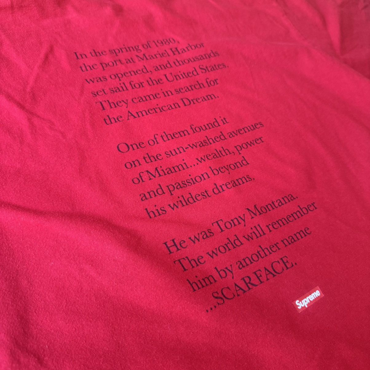 Supreme Supreme scarface friend tee Size US L / EU 52-54 / 3 - 4 Thumbnail