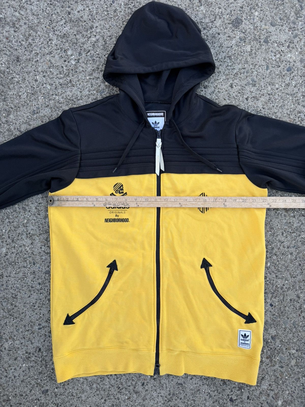 Adidas × Neighborhood Adidas Originals x Neighborhood Full Zip Hoodie Yellow Large Size US L / EU 52-54 / 3 - 10 Thumbnail