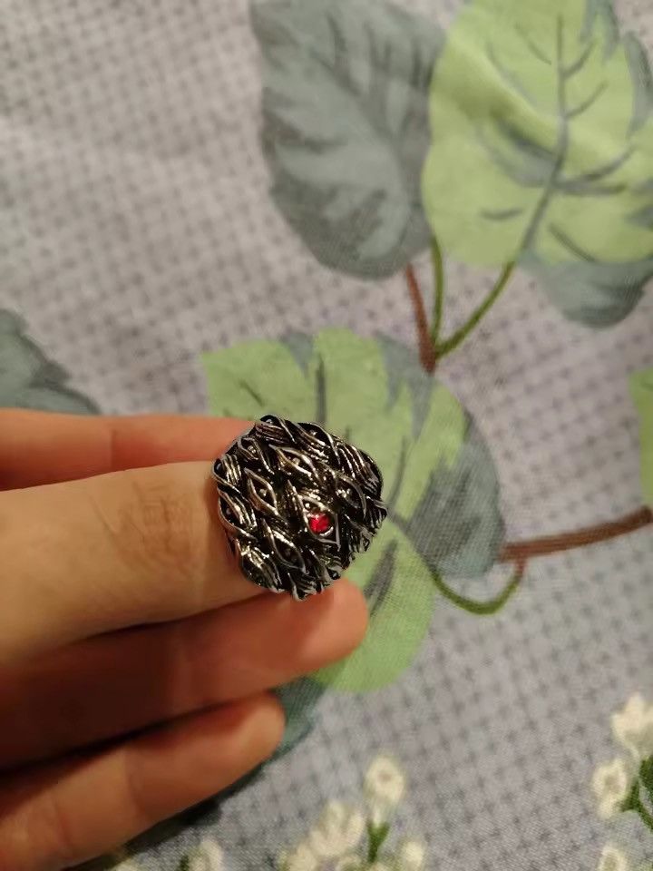 Jewelry Vintage Eyes Monster Adjustable Ring Size ONE SIZE - 4 Thumbnail