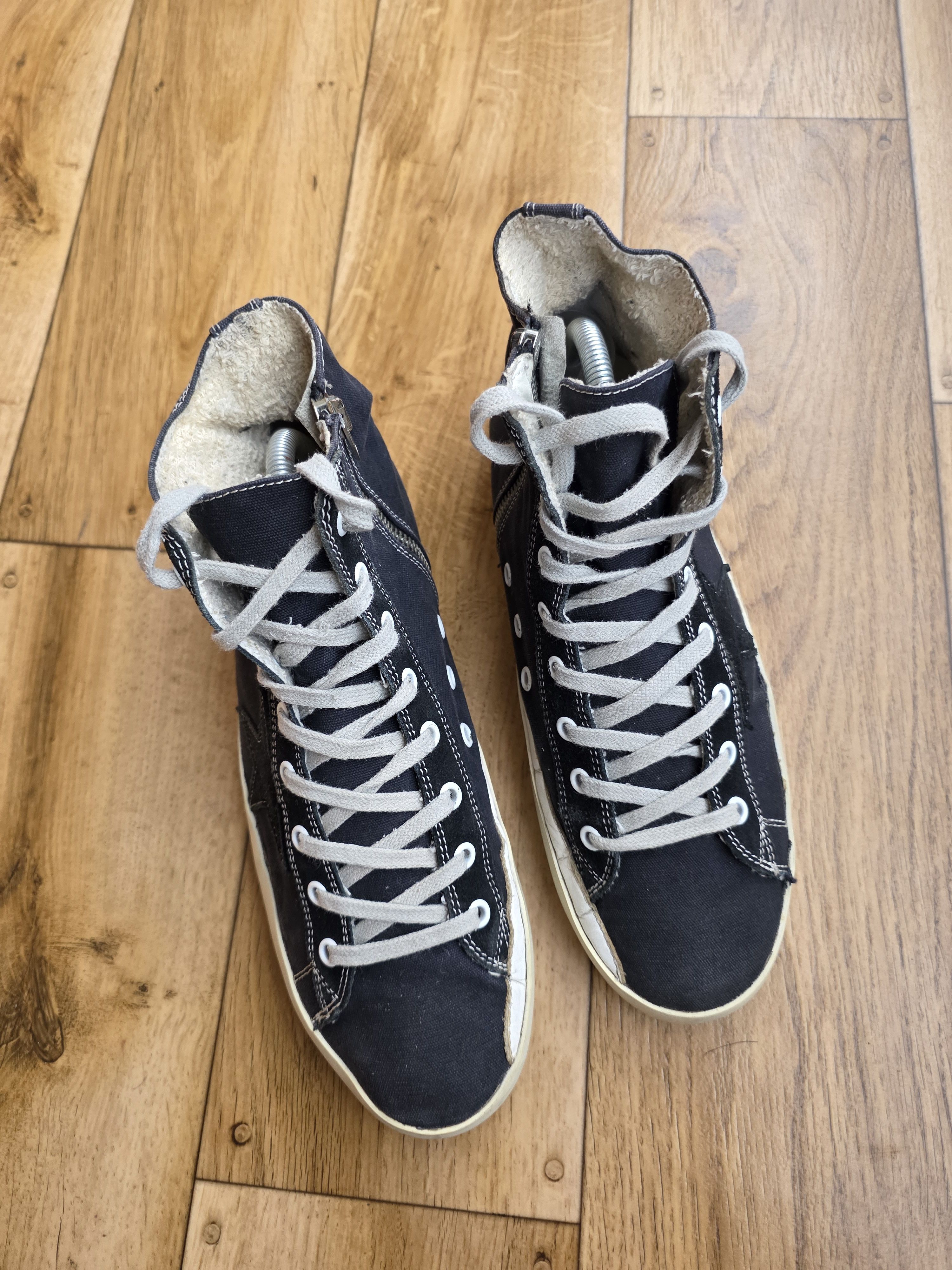 Golden Goose Golden Goose Francy High Top Sneakers Size US 7.5 / EU 40-41 - 11 Thumbnail