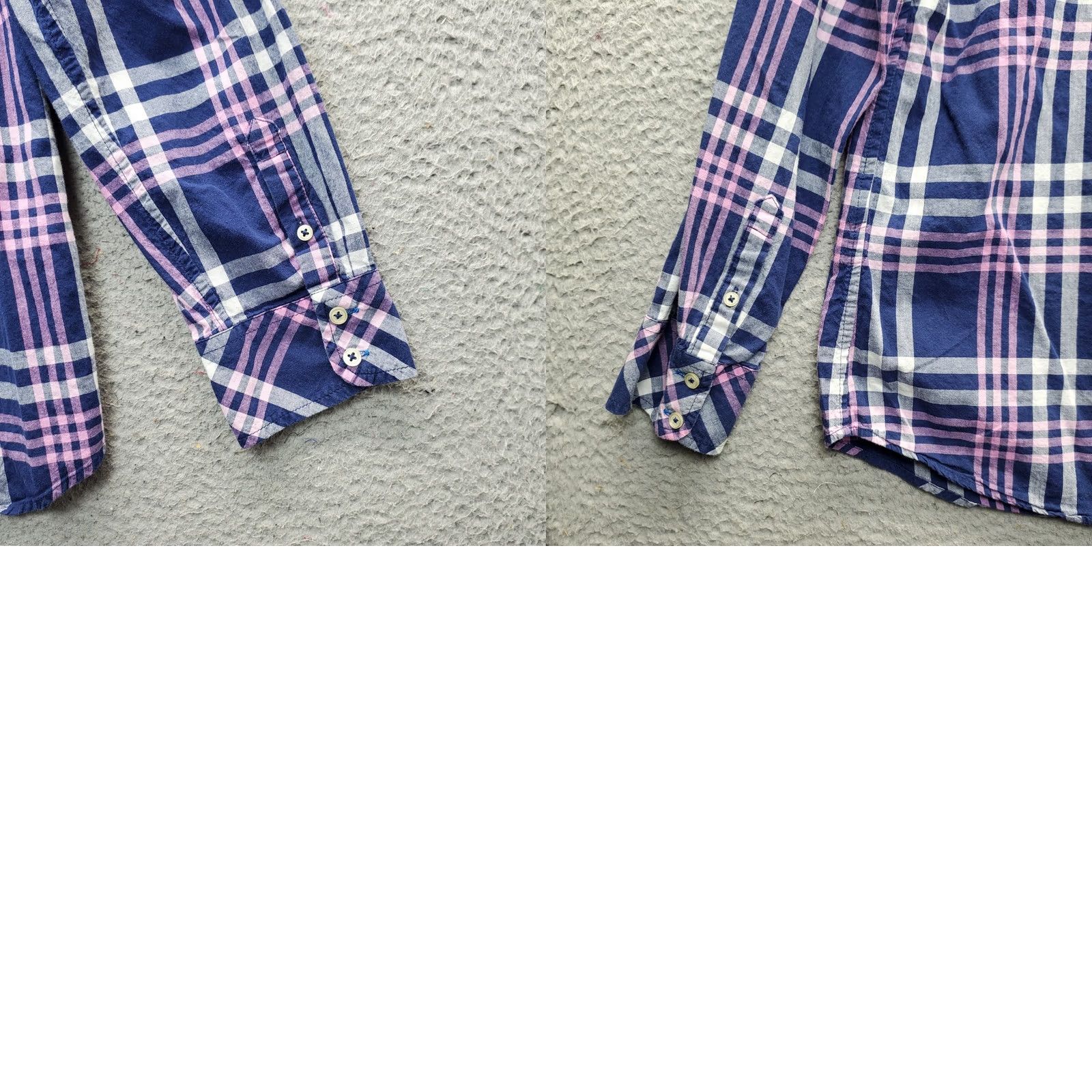 Talbots Talbots Shirt Women Size L Multicolor Plaid Long Sleeve Lightweight Collared Button Up Size L / US 10 / IT 46 - 8 Thumbnail