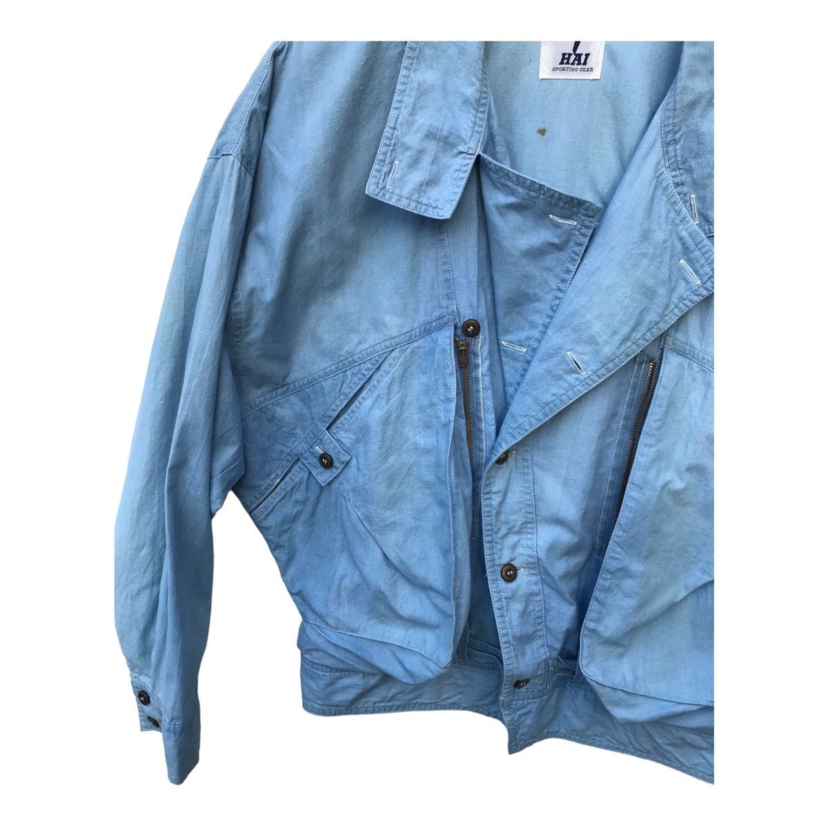 Hai Sporting Gear Hai Sporting Gear Faded Double Colar Rockabilly Light Jacket Size US M / EU 48-50 / 2 - 4 Thumbnail
