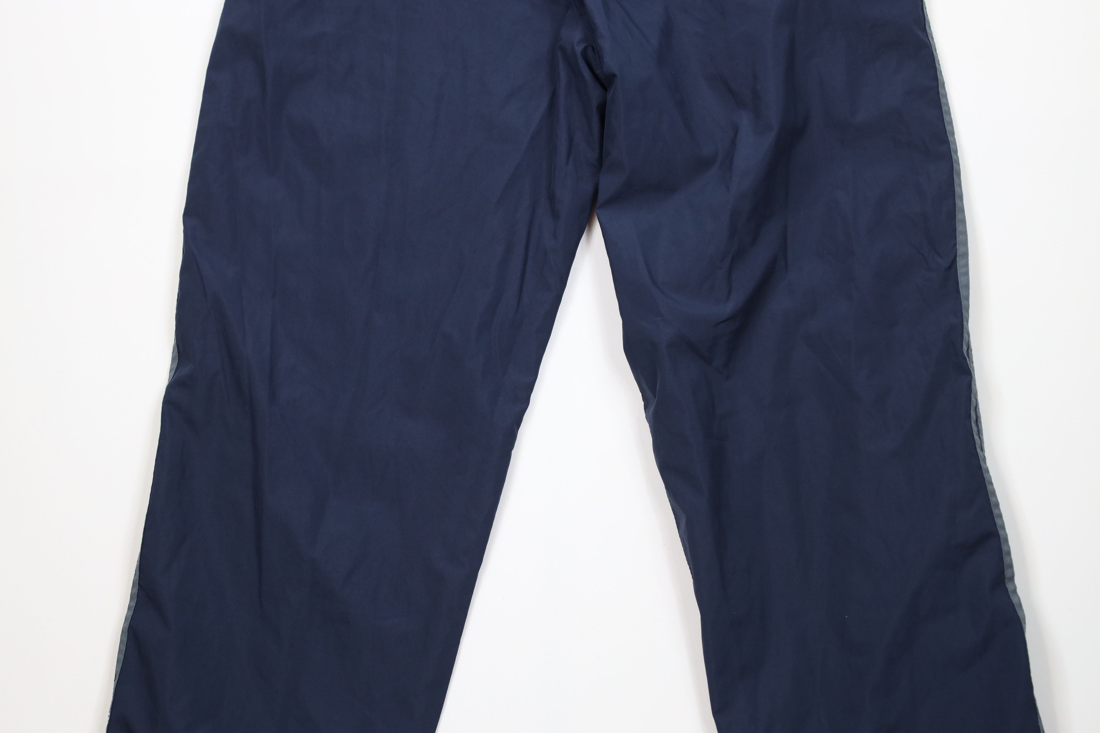 Champion Vintage 90s Champion Lined Wide Leg Windbreaker Pants Blue Size US 34 / EU 50 - 11 Thumbnail