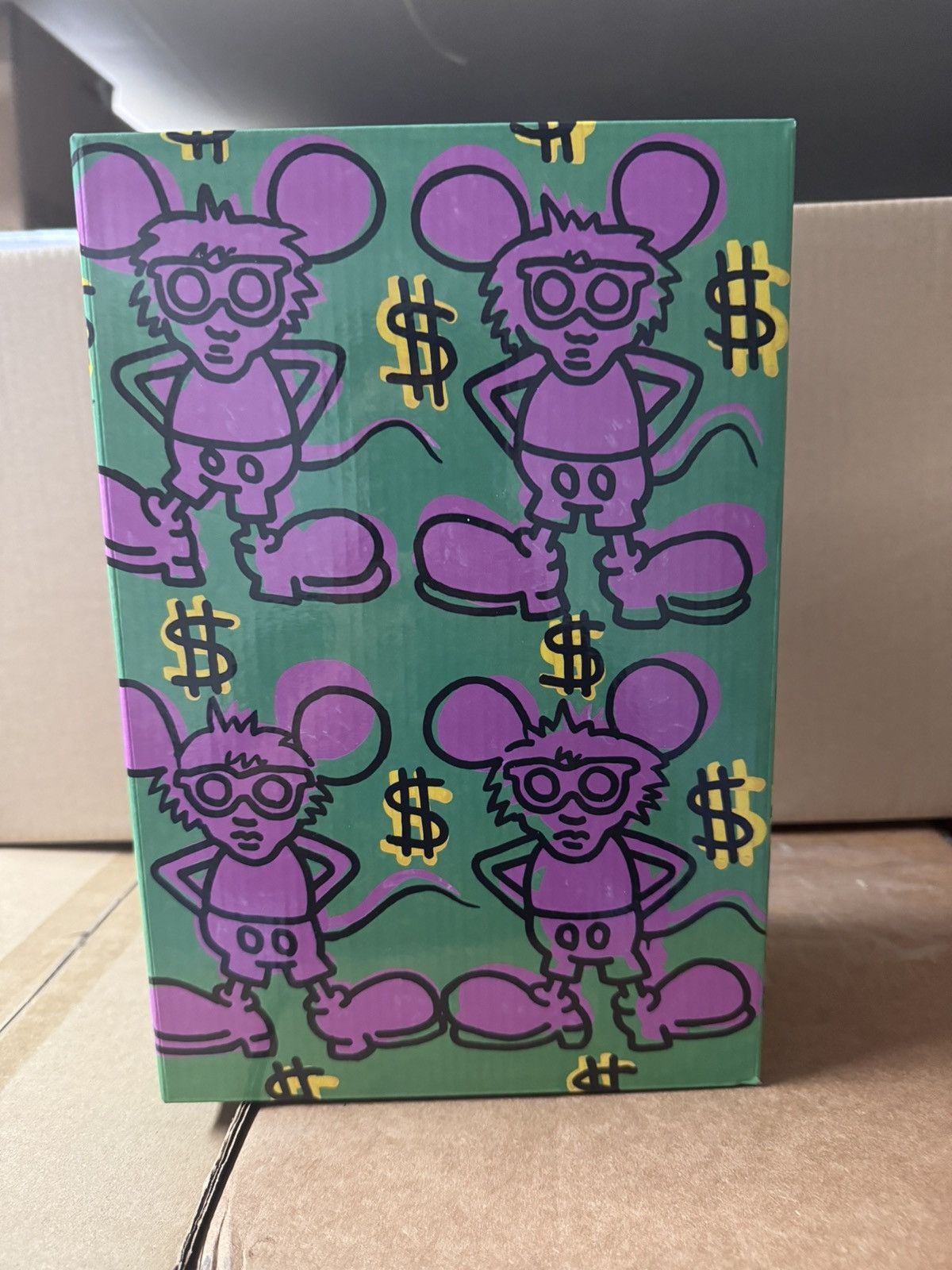 Medicom Toy Bearbrick × Keith Haring #11100% & 400% Set Size ONE SIZE - 2 Thumbnail