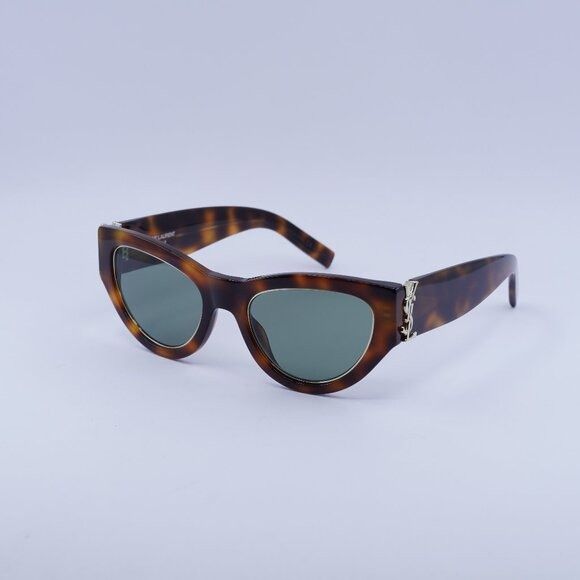 Saint Laurent Paris 🕶️ New Saint Laurent SL M94 RIM 001 Sunglasses - Havana Size ONE SIZE - 2 Thumbnail