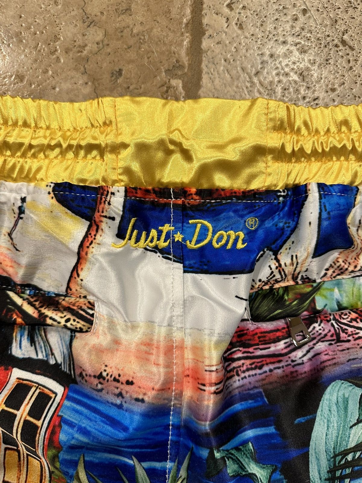 Just Don Just Don Islanders Island Multicolor Market Shorts Size US 36 / EU 52 - 7 Thumbnail