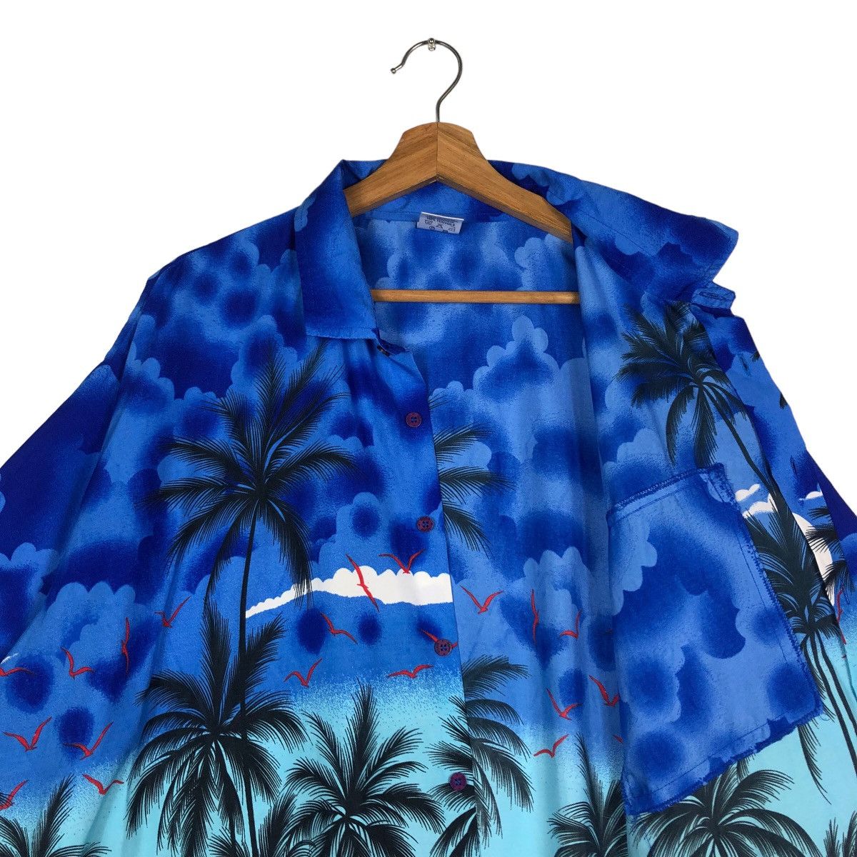 Japanese Brand Vintage Hawaii Shirt Button Over Print Rima Toyo Enterprise Size US XXL / EU 58 / 5 - 12 Thumbnail