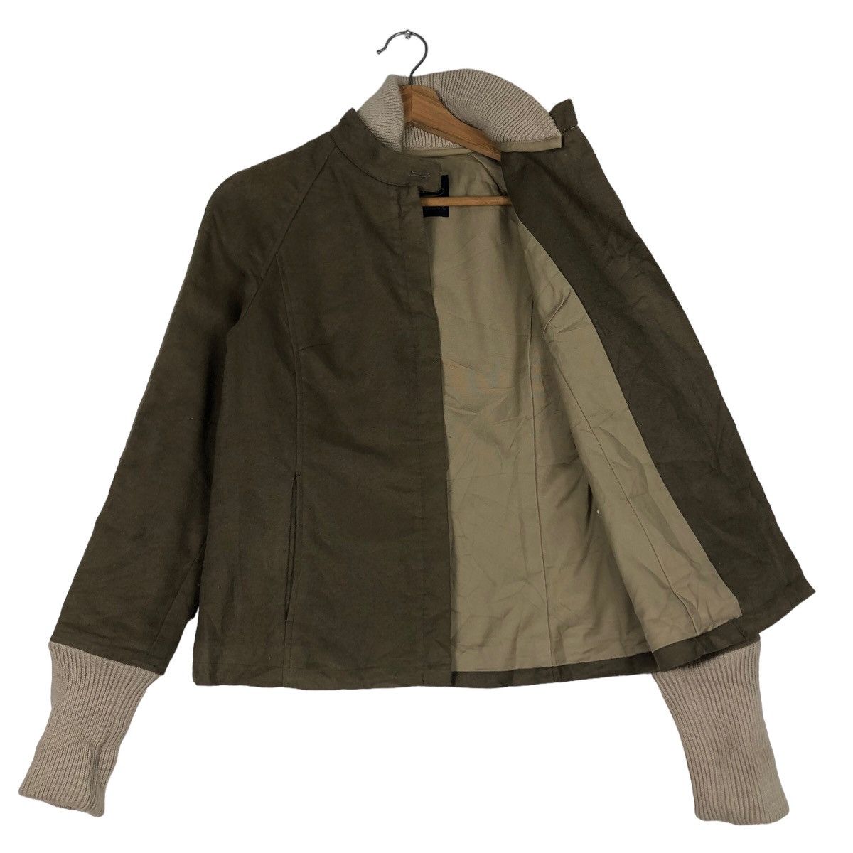 Japanese Brand 🔥Cropped Biker Jacket Ford Mills Inspire Issey Miyake Size US M / EU 48-50 / 2 - 9 Thumbnail