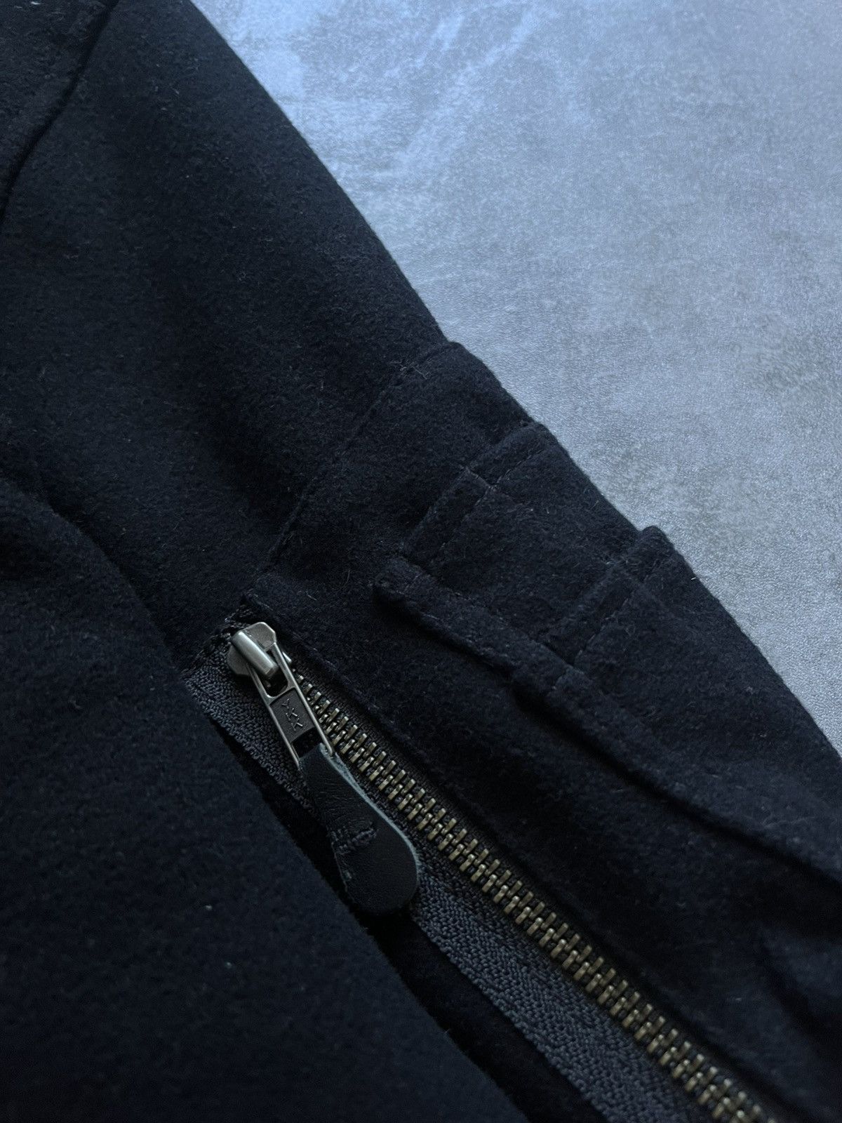 Club Monaco Vintage Club Monaco wool M1 Bomber Jacket Luxury Black L Size US L / EU 52-54 / 3 - 8 Thumbnail