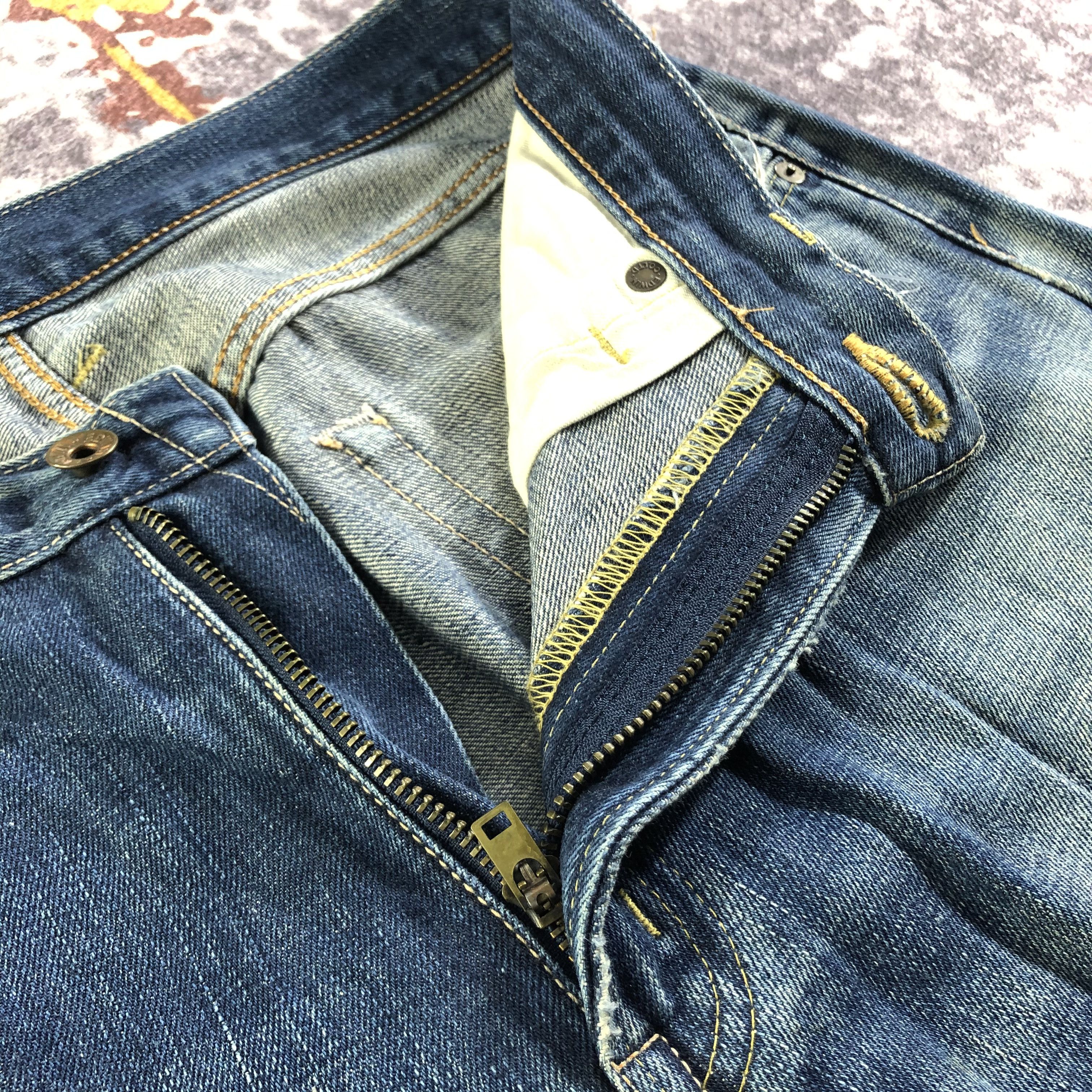 Edwin Vintage Blue Wash Edwin 505 Selvedge Jeans-JM3604 Size US 33 - 8 Thumbnail