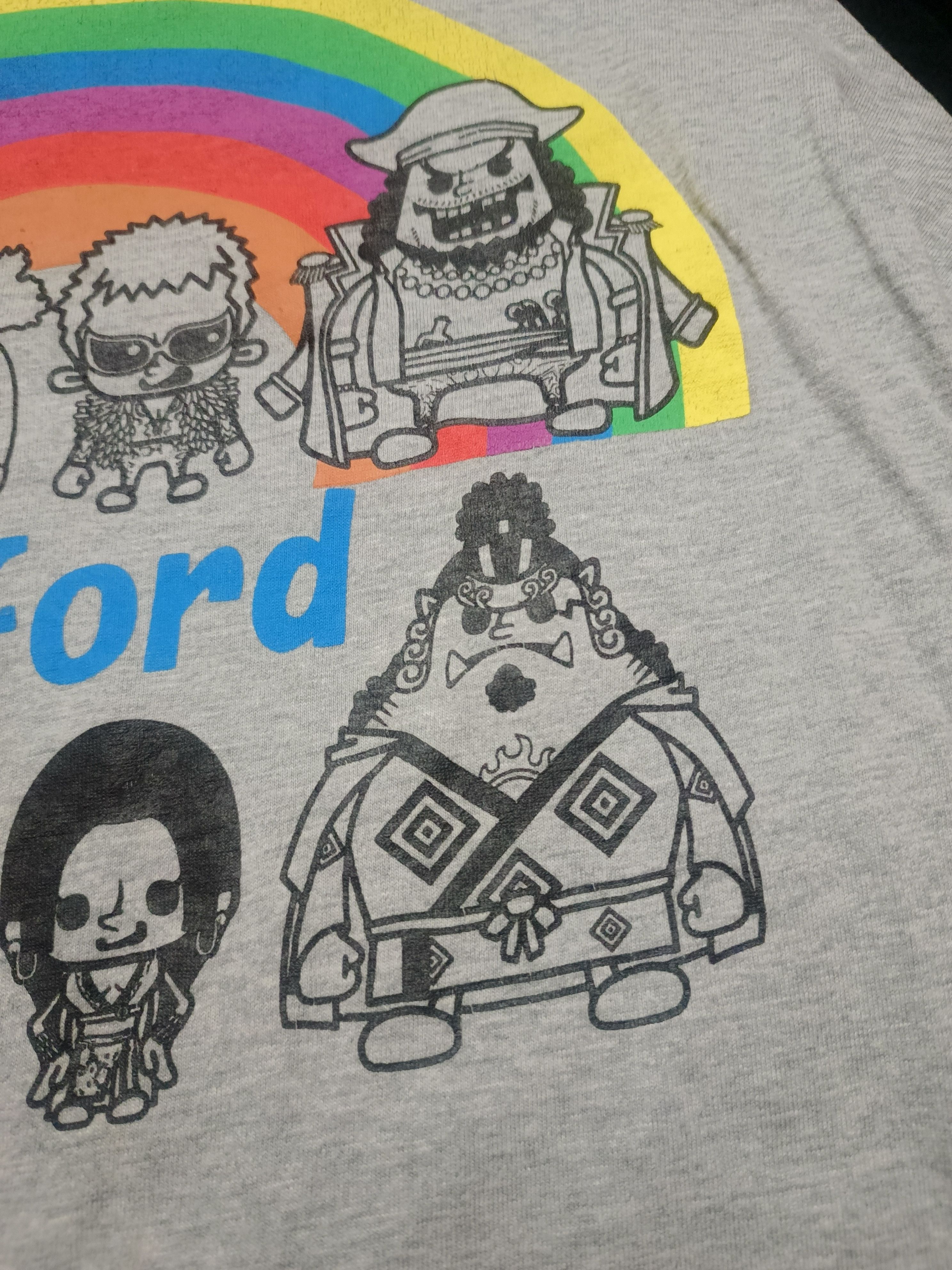 ONE PIECE CHARACTER MARINEFORD WAR JAPANESE ANIME TEE