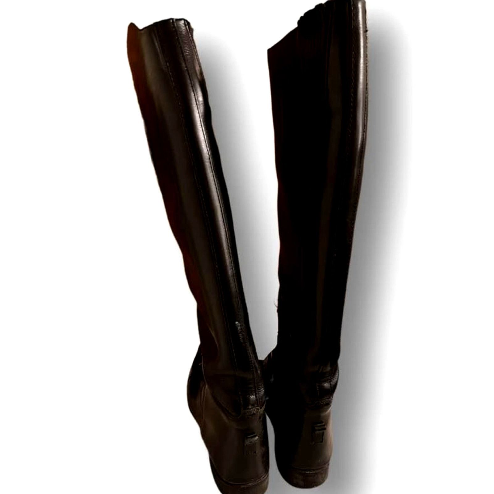 Vintage Vtg. '90s Leather Cavalier Field Boots Amazona Riding Boots Size US 7 / IT 37 - 2 Thumbnail
