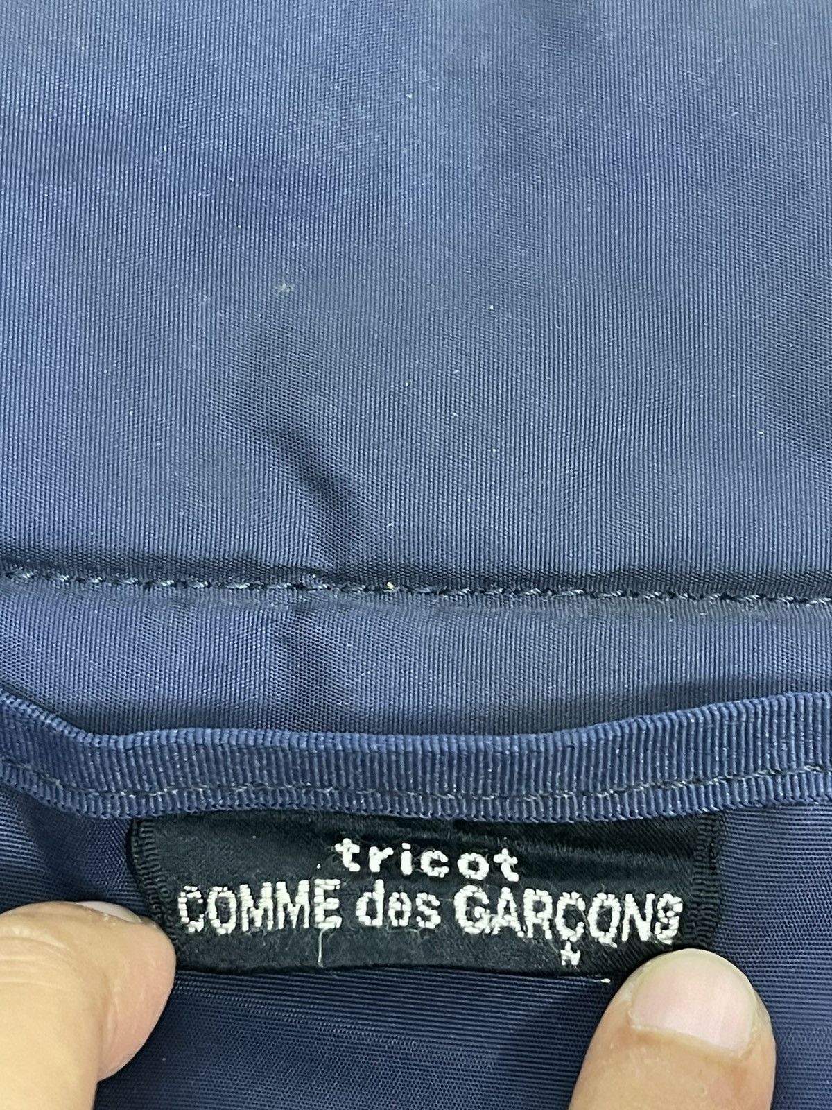 Comme des Garcons Tricot Comme des Garcons Nylon Leather Handle Tote Bag 1🟩5 Size ONE SIZE - 18 Thumbnail