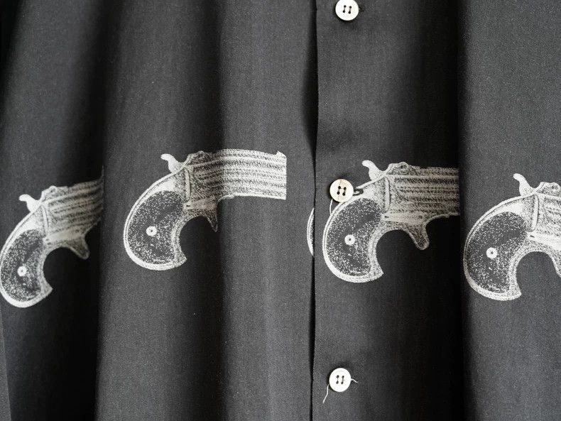 Yohji Yamamoto Yohji Yamamoto 87AW Pistol Shirt 2503-Nextarrow Size US M / EU 48-50 / 2 - 3 Thumbnail