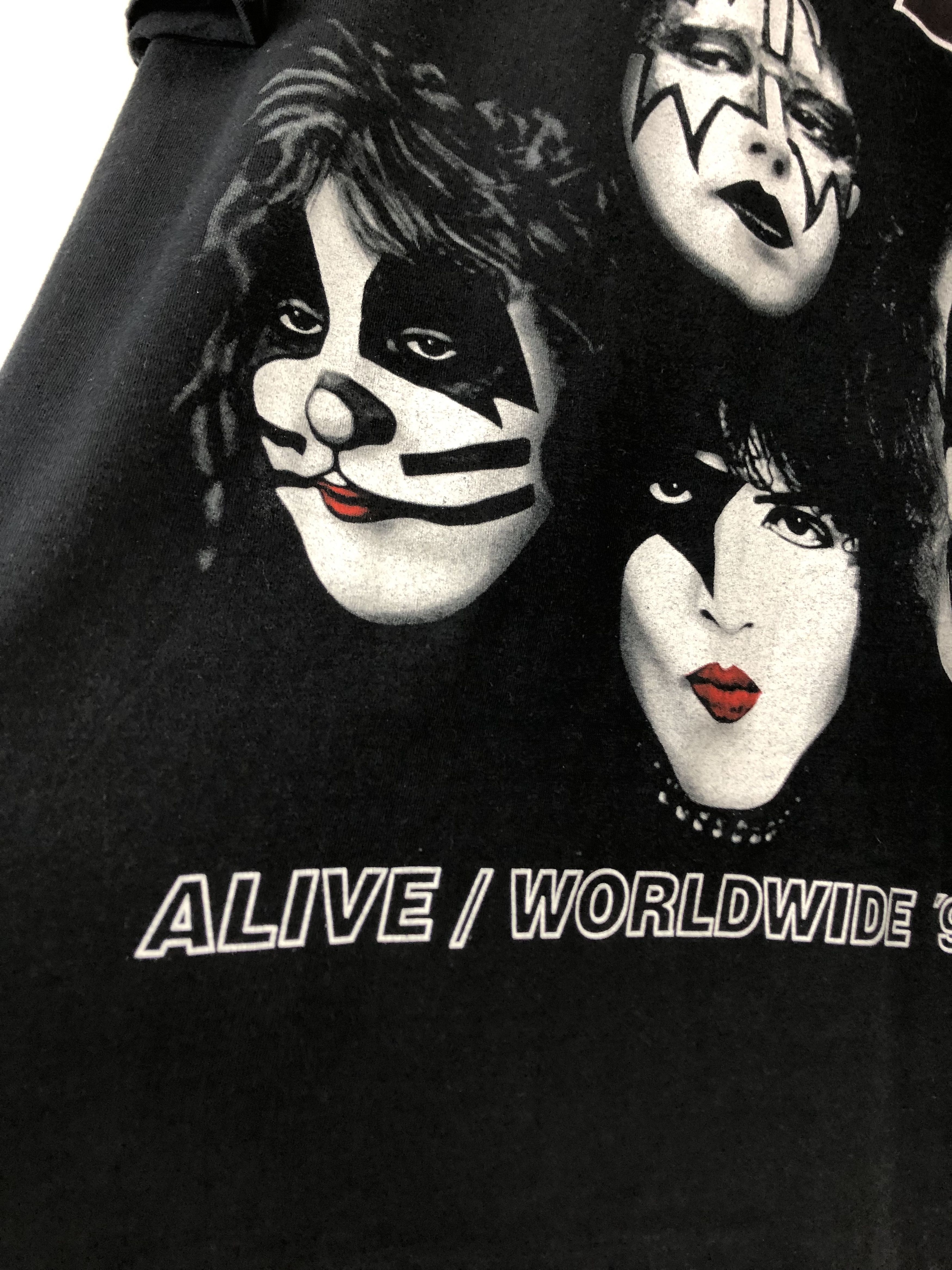 Band Tees Vintage Kiss Worldwide 1996 Tour I Got The Best Shirt Tee Size US XL / EU 56 / 4 - 6 Thumbnail