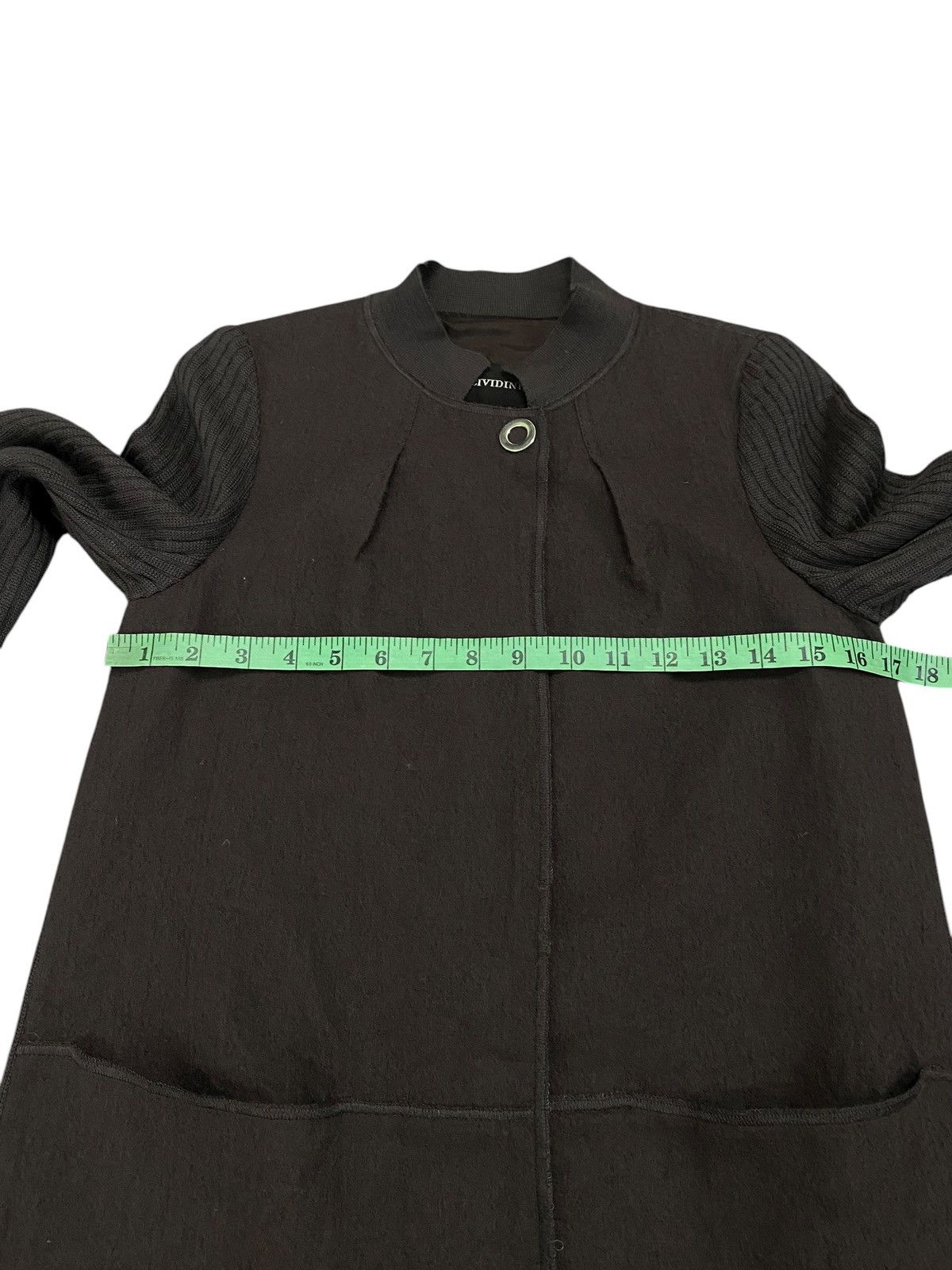 Other Cividini Italy Wool/Knit Button Jacket Size 40 Dark Brown Size S / US 4 / IT 40 - 14 Thumbnail