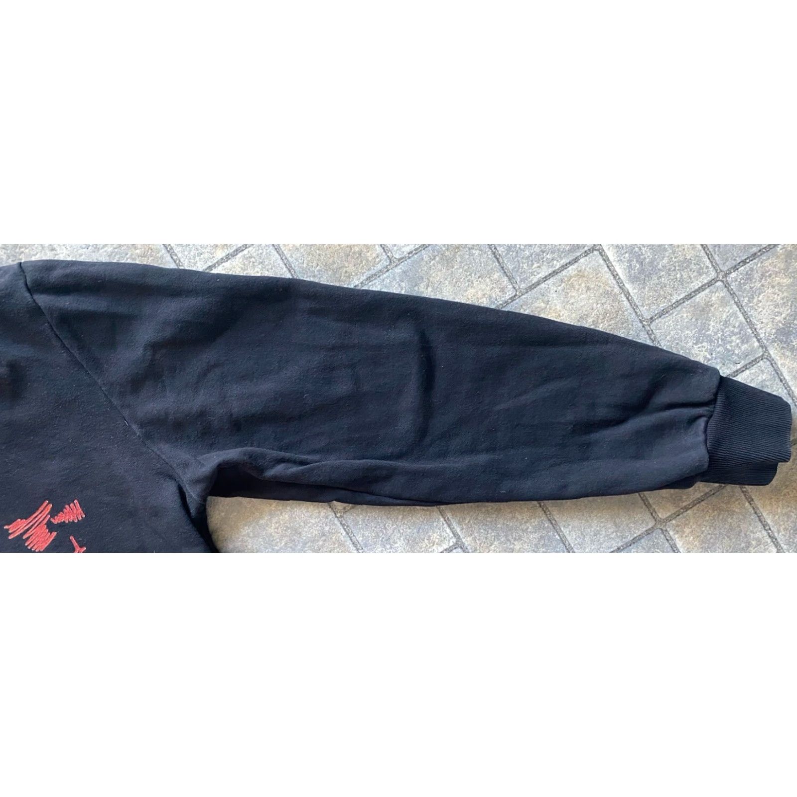 Vintage LSDREAM Hoodie Mens XL Black Pullover Peace Love & Wubz Somewhere Lost In Space Size US XL / EU 56 / 4 - 7 Thumbnail