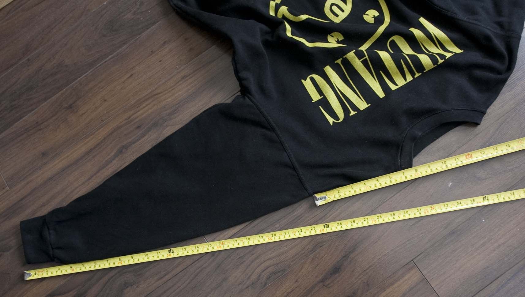 Wu-Tang Clan Wu Tang Sweatshirt Nirvana Smiley Face Size L Black Size US L / EU 52-54 / 3 - 4 Thumbnail