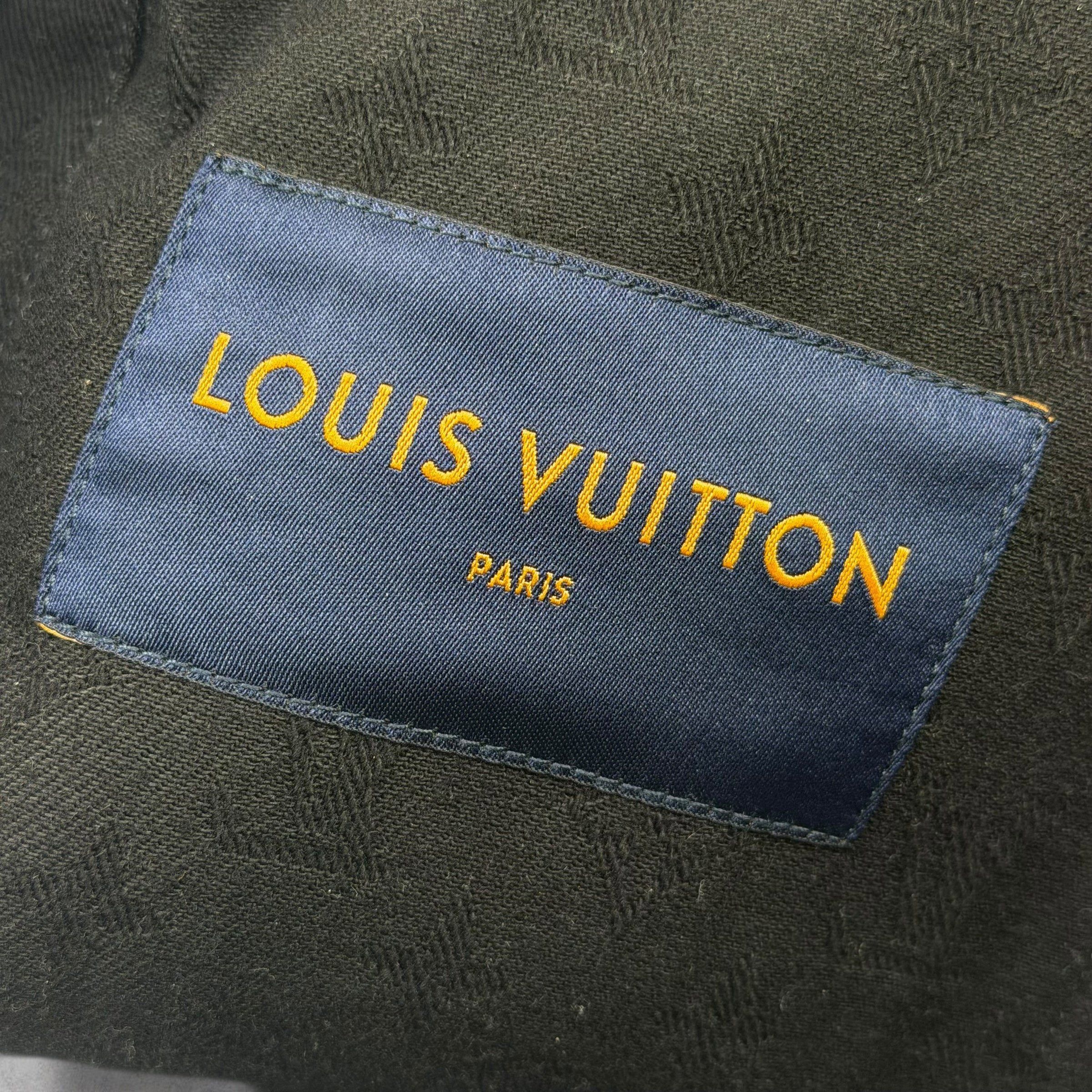 Louis Vuitton Louis Vuitton Monogram Black Denim Jacket 50 (L) Size US L / EU 52-54 / 3 - 8 Thumbnail