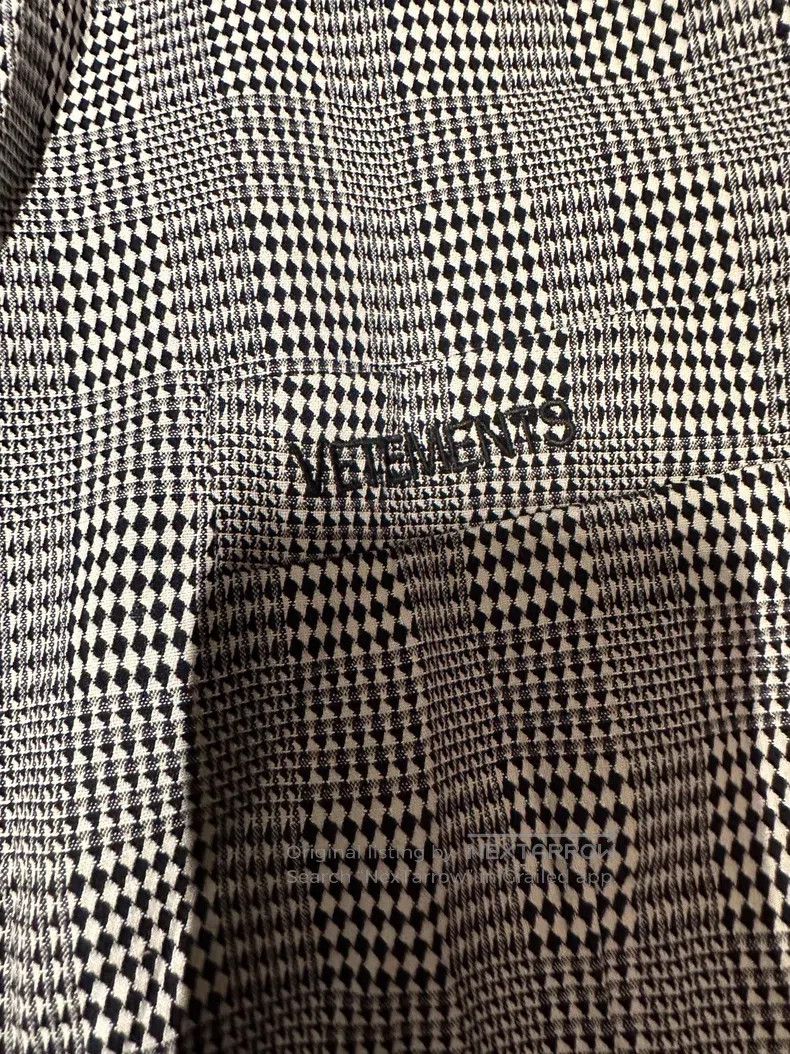 Vetements Vetements Houndstooth Plaid Jacket Size US XS / EU 42 / 0 - 2 Thumbnail
