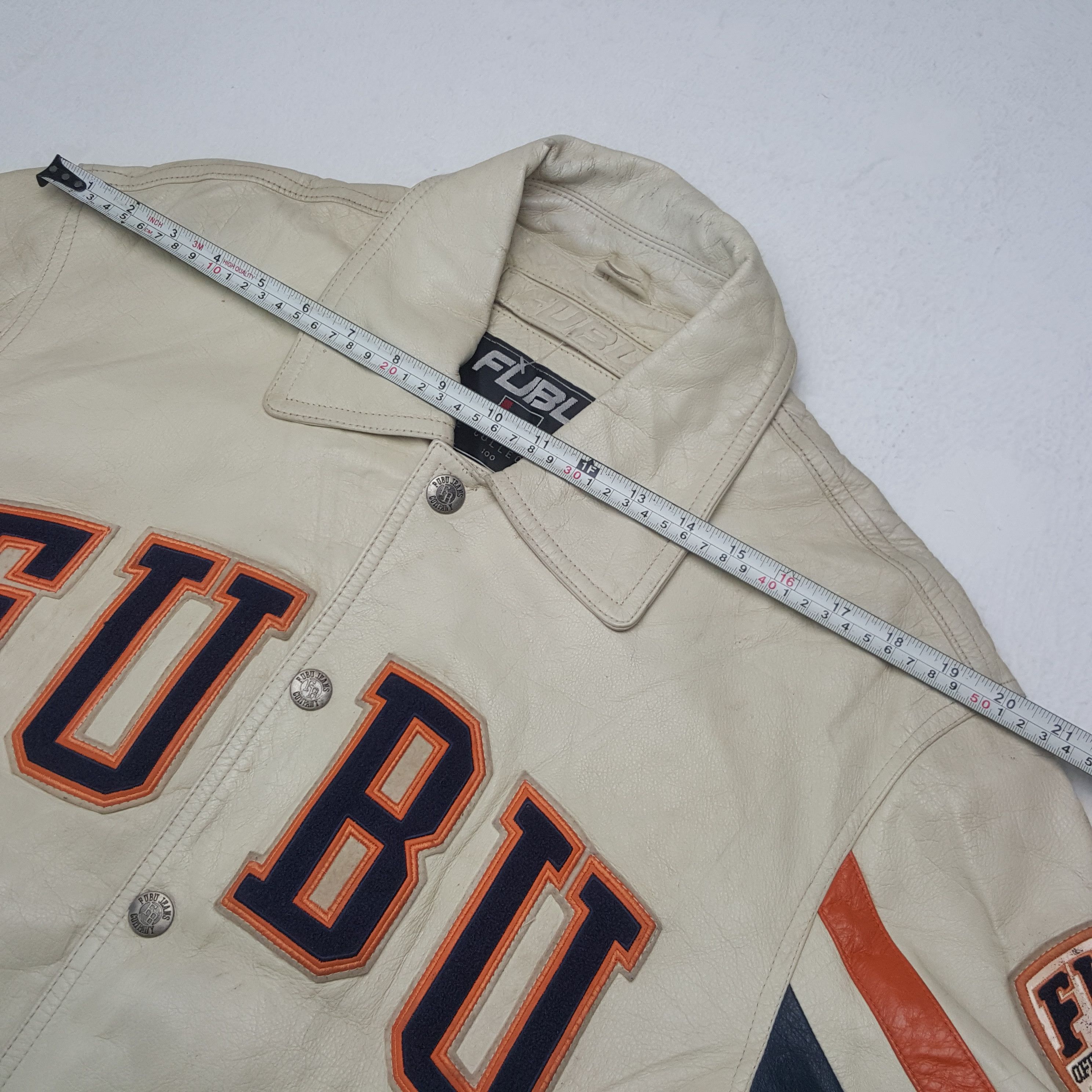 Fubu × Vintage Vintage Fubu American Style Leather Jacket C286N4 Size US L / EU 52-54 / 3 - 6 Thumbnail