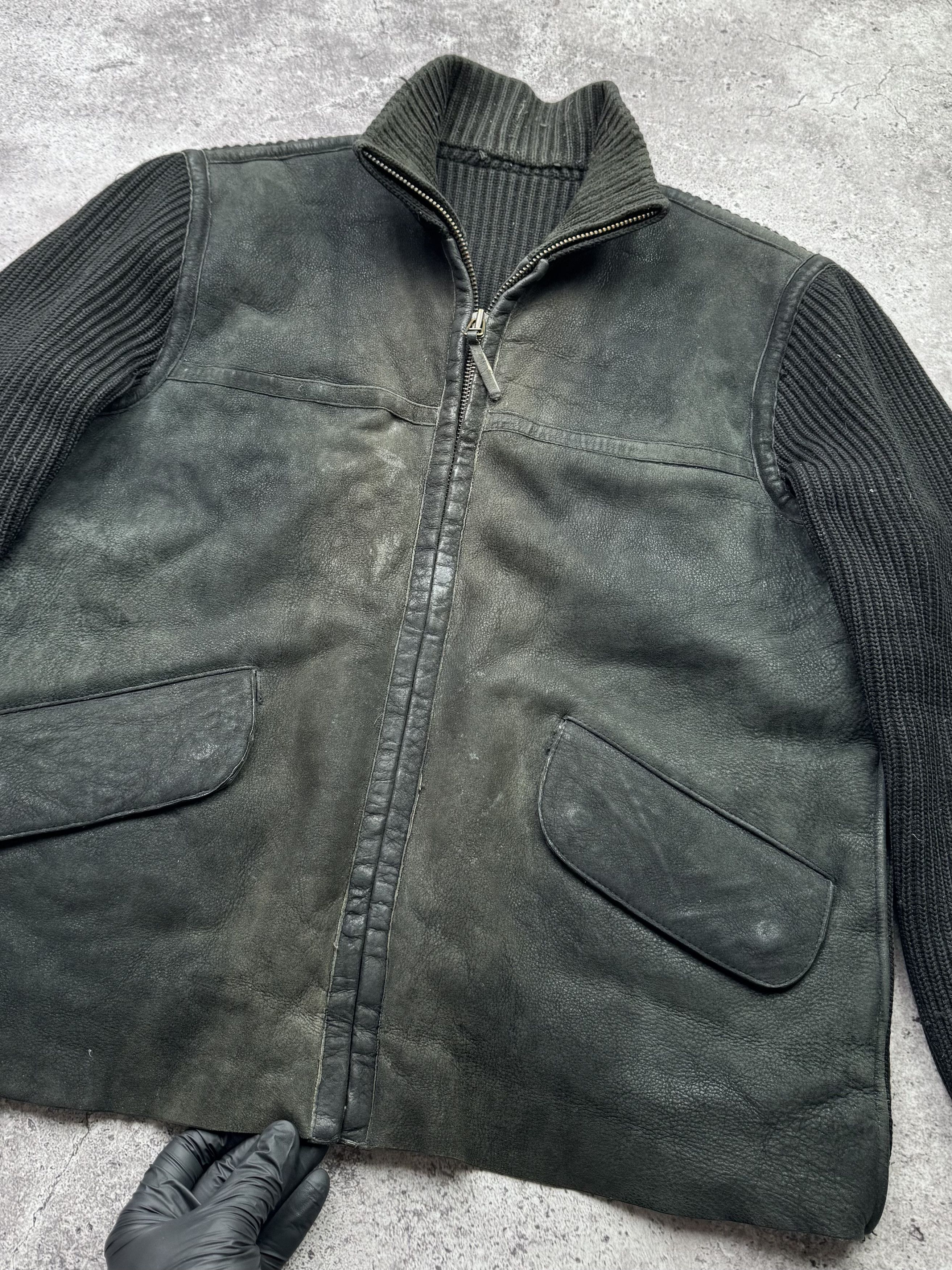 Chevignon Chevignon Vintage Hybrid Leather Jacket C619(V120) Size US M / EU 48-50 / 2 - 4 Thumbnail
