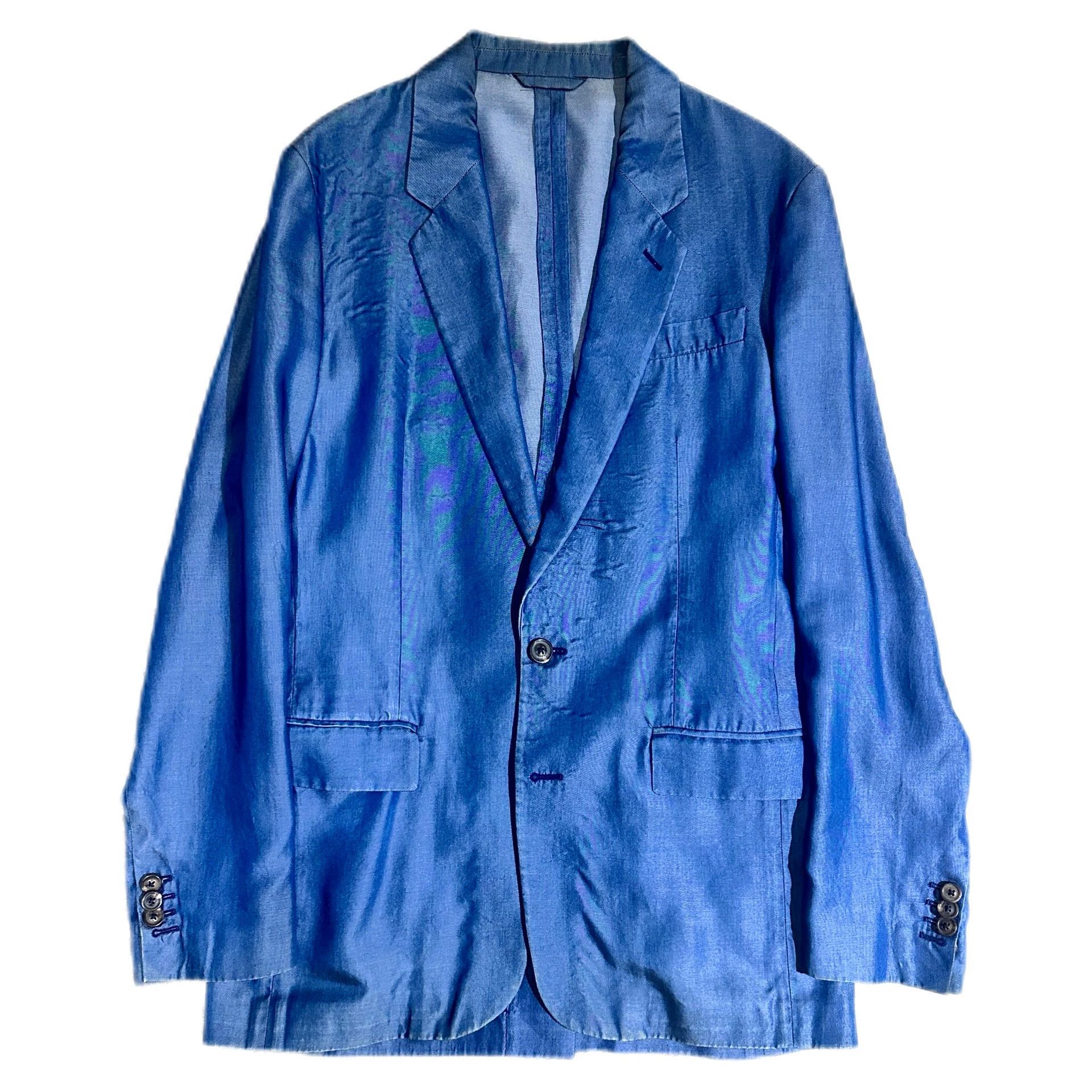 Maison Margiela Maison Margiela Shimmer Color Shift Suit Jacket 44 Size 44R - 1 Thumbnail