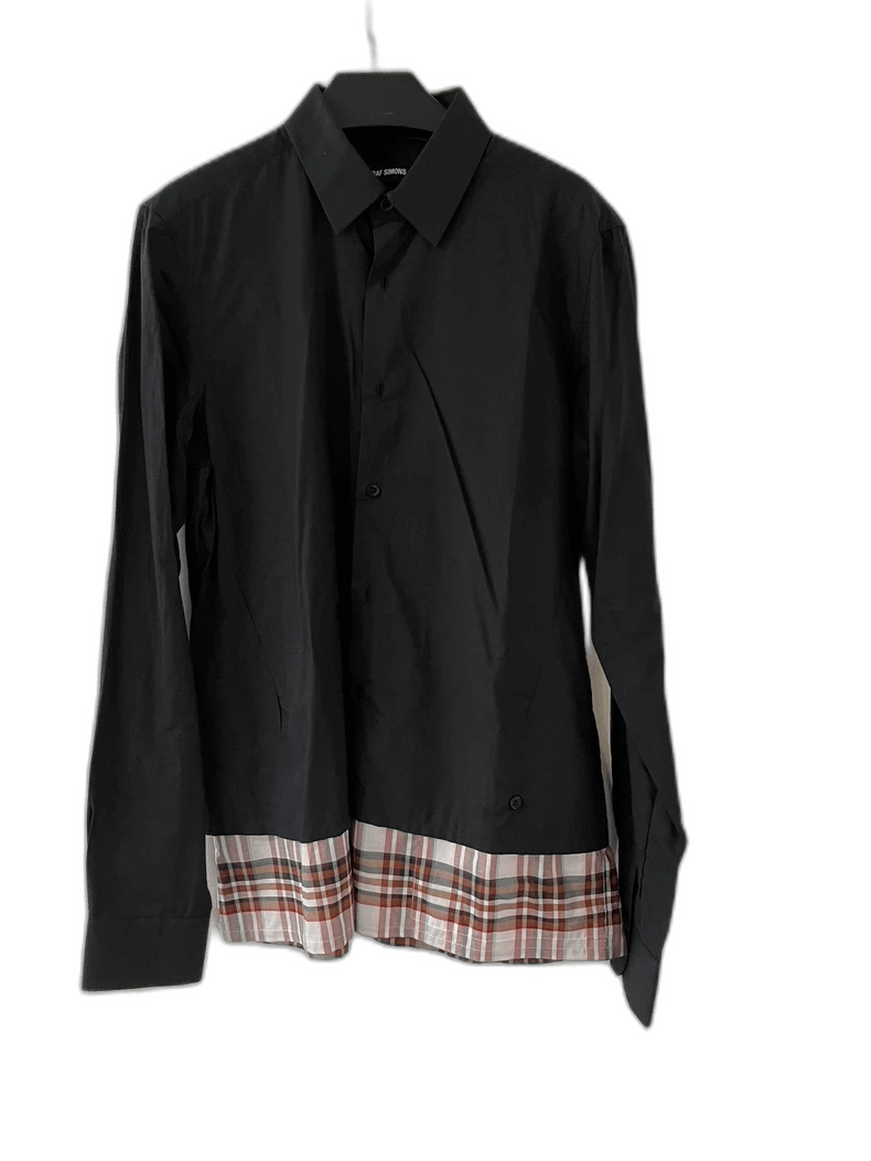 Raf Simons raf simons black long sleeve shirt Size US M / EU 48-50 / 2 - 1 Thumbnail
