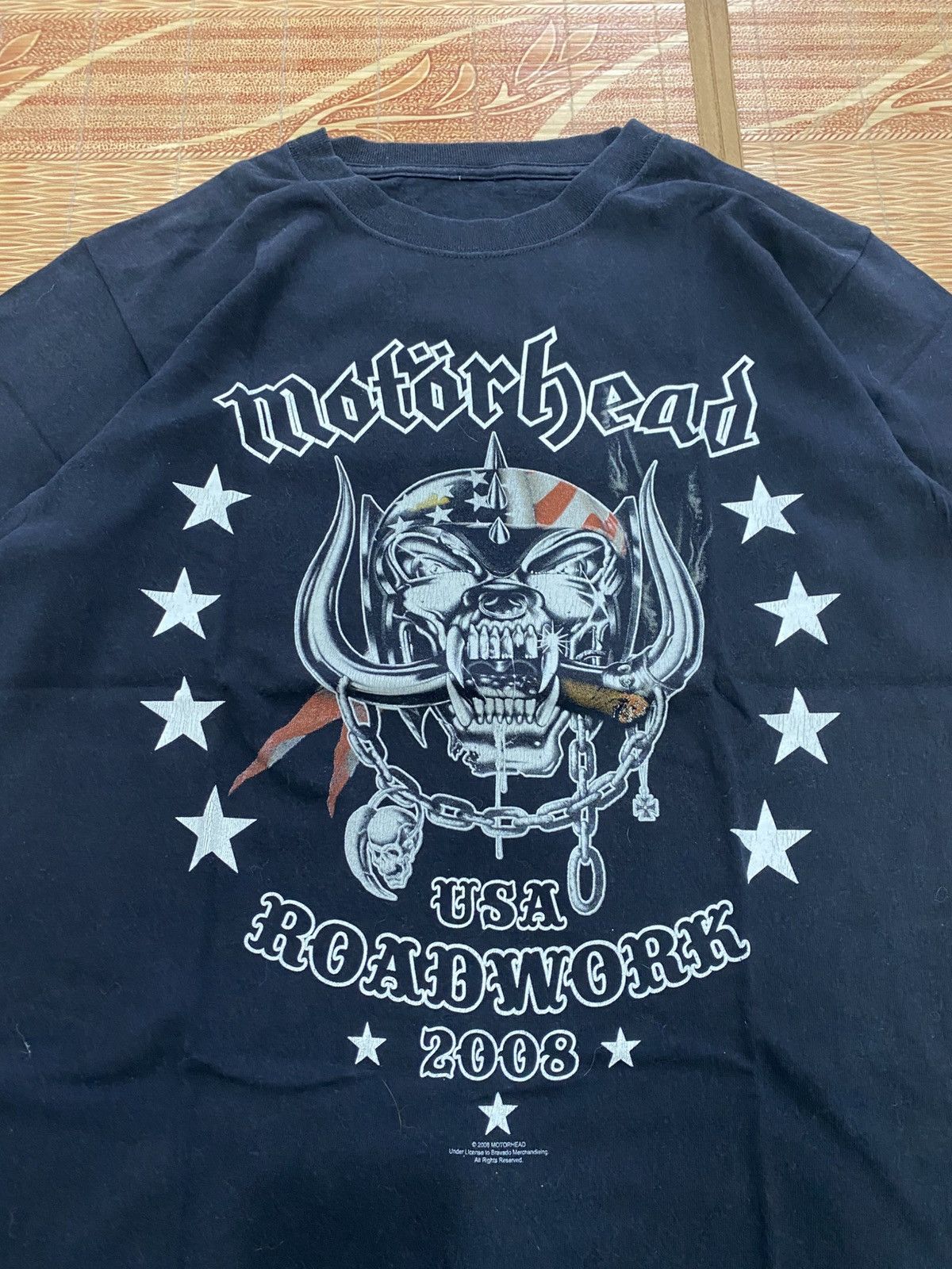 Band Tees × Vintage 💸BINDINGOFFER💸Motorhead Roadwork 2008 Size US M / EU 48-50 / 2 - 2 Thumbnail