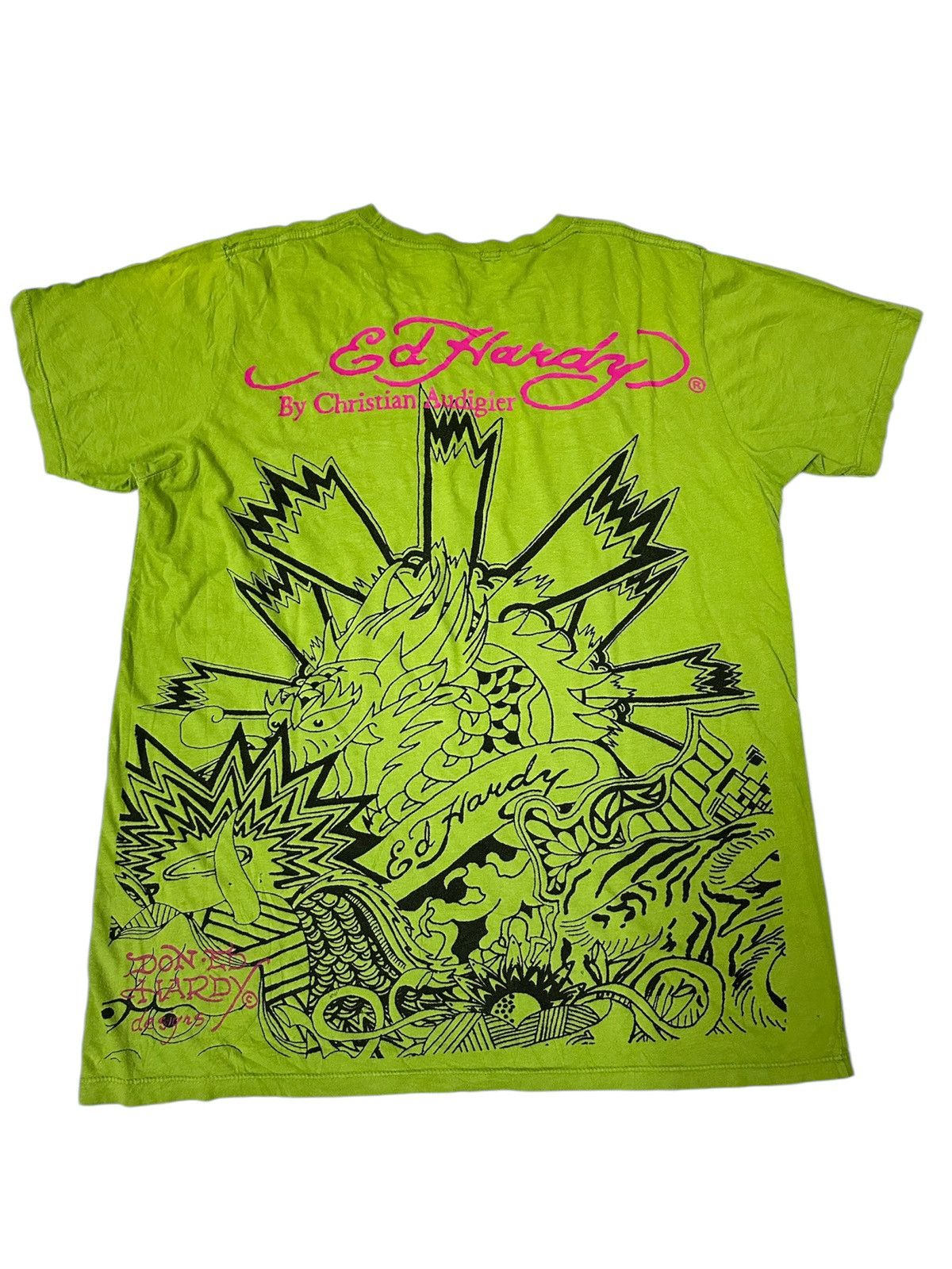 GOA 2000 Ed Hardy By Christian Audigier Y2K Jnco Goa Lgb Style Size US L / EU 52-54 / 3 - 8 Thumbnail