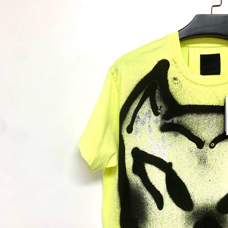 Givenchy Givenchy Chito Joint Logo Graffiti Dog Head Short Sleeve T- Size US S / EU 44-46 / 1 - 4 Thumbnail