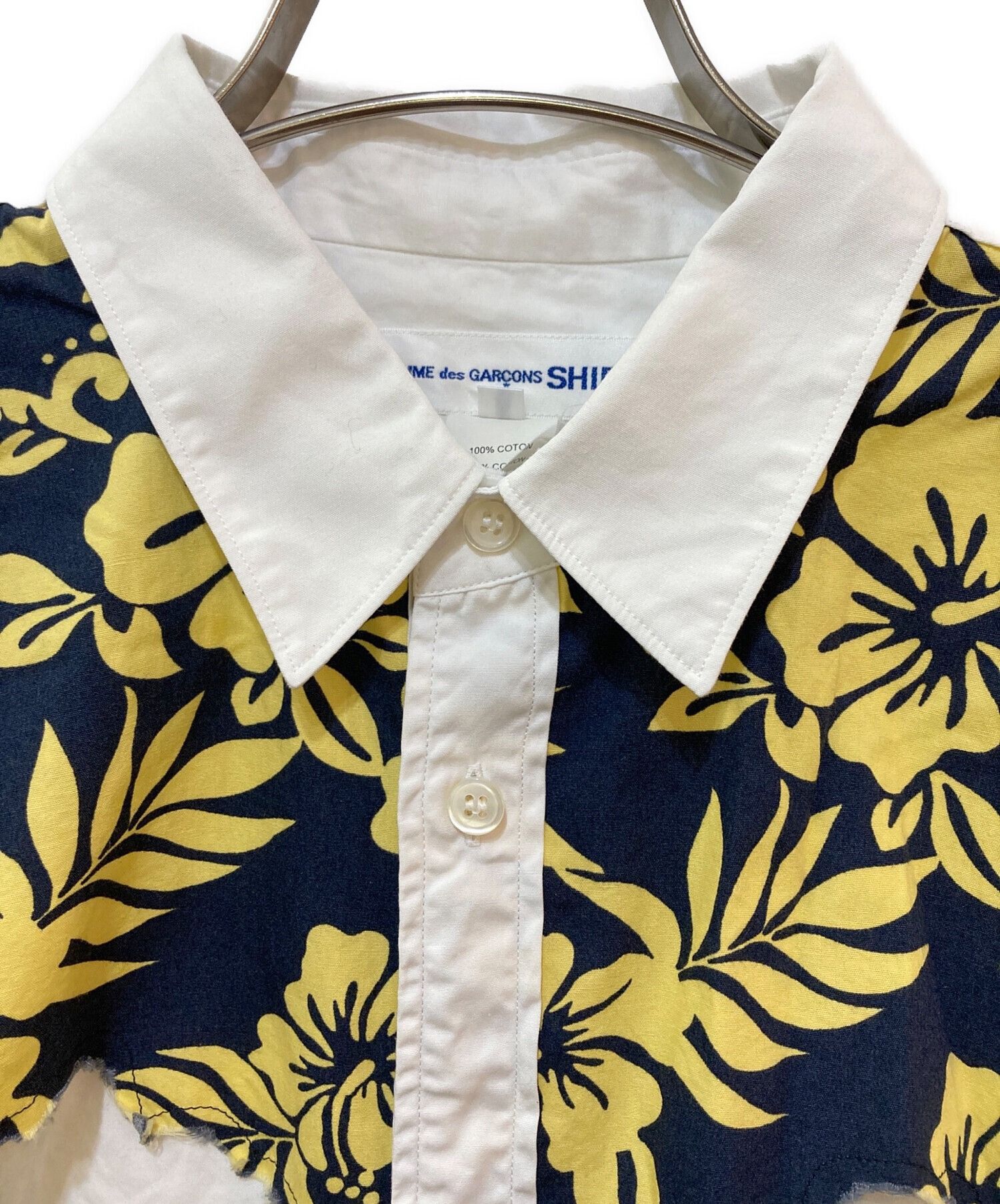 Comme des Garcons SHIRT Floral Cut-Out Shirt Size US M / EU 48-50 / 2 - 4 Thumbnail