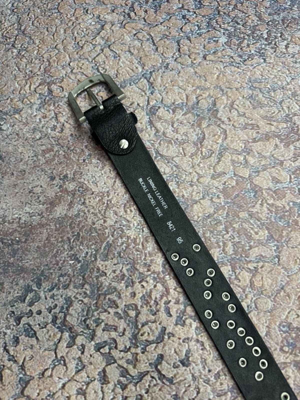 Japanese Brand Vintage Metal Punk Rock Emo Goth Belt Japan Y2K Avant Garde Size ONE SIZE - 8 Thumbnail
