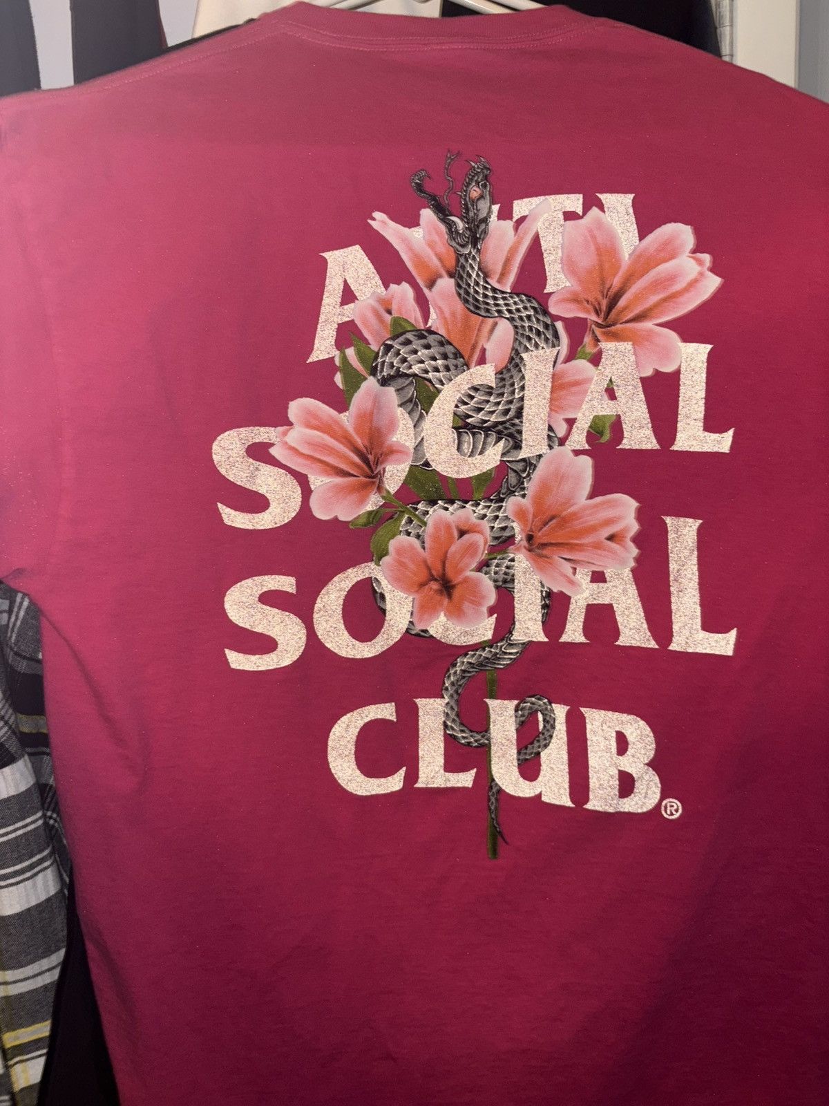 Anti Social Social Club ANTI SOCIAL SOCIAL CLUB HOKKAIDO 3M TEE PINK Size US L / EU 52-54 / 3 - 2 Thumbnail