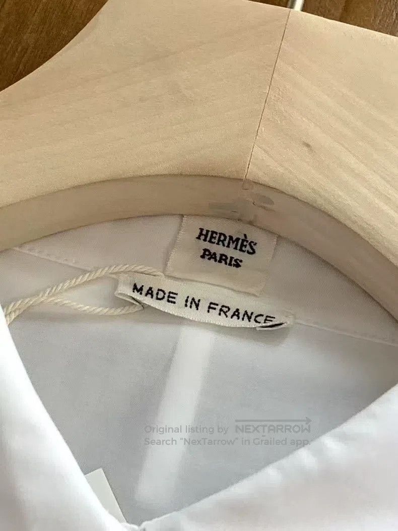 Hermes Hermes Long-Sleeve Mid-Length Shirt Size XS / US 0-2 / IT 36-38 - 3 Thumbnail