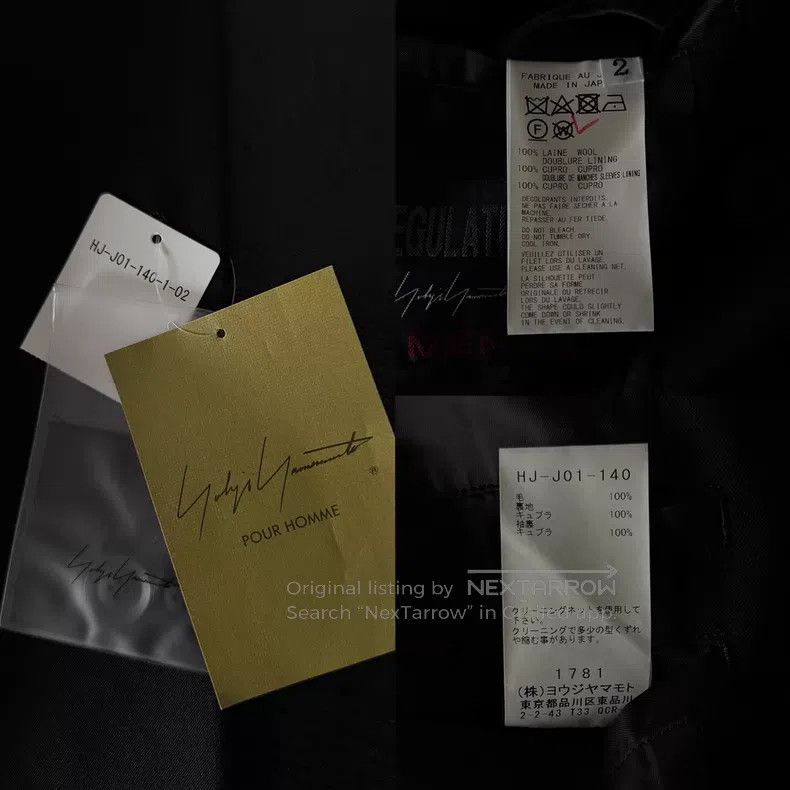 Yohji Yamamoto Yohji Yamamoto 23AW Windbreaker Coat Size US M / EU 48-50 / 2 - 9 Thumbnail